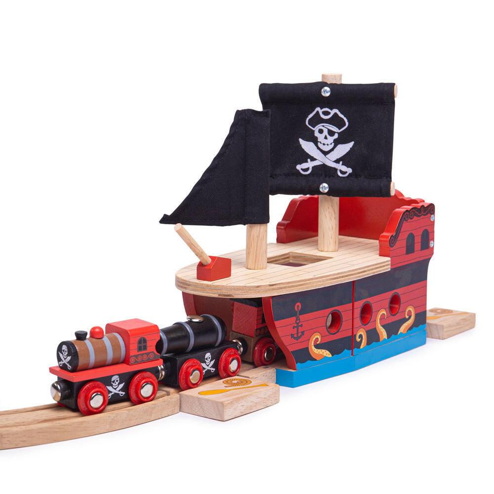 Pirate Galleon by Bigjigs Toys US  Bigjigs Toys US