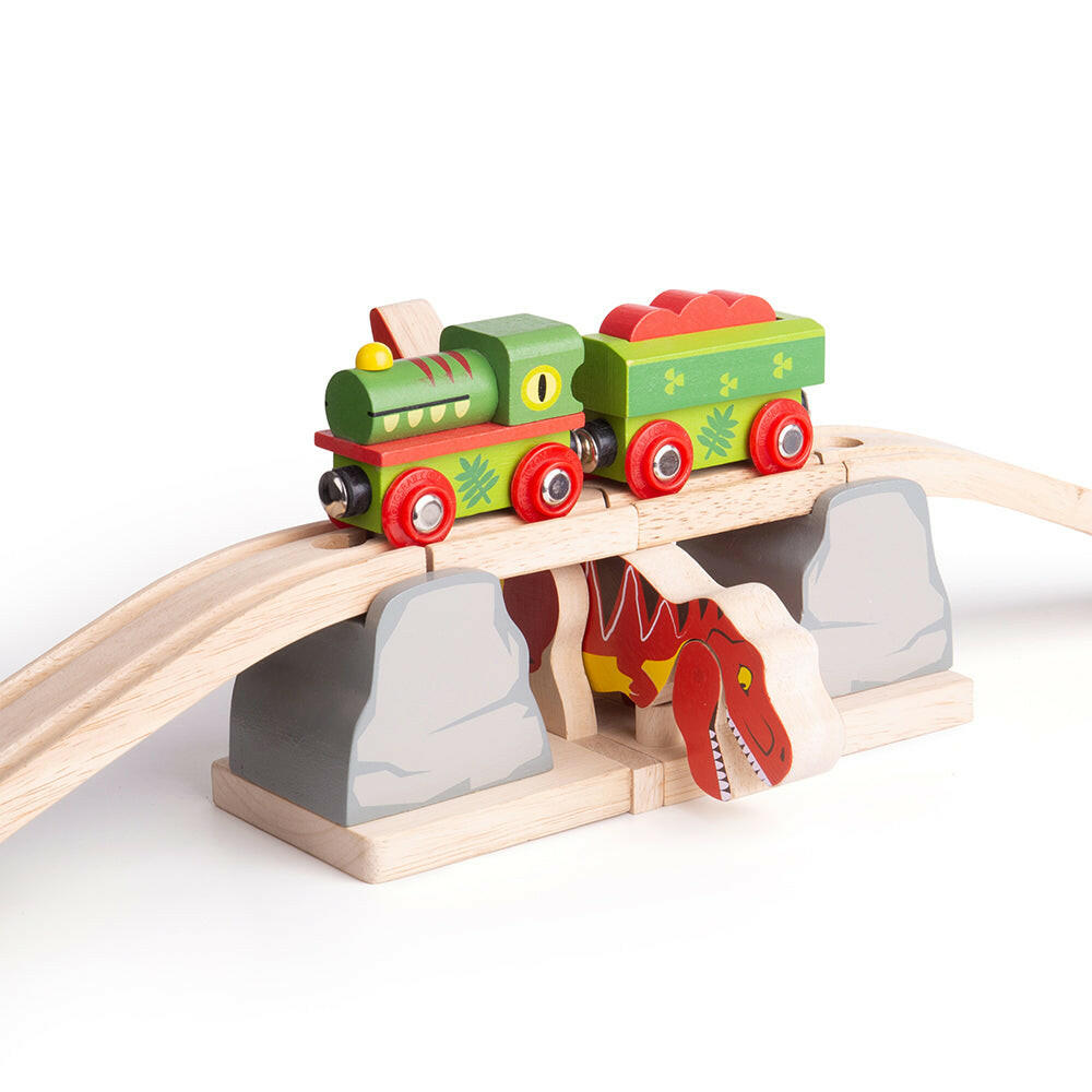 T-Rex Bursting Bridge by Bigjigs Toys US Bigjigs Toys US