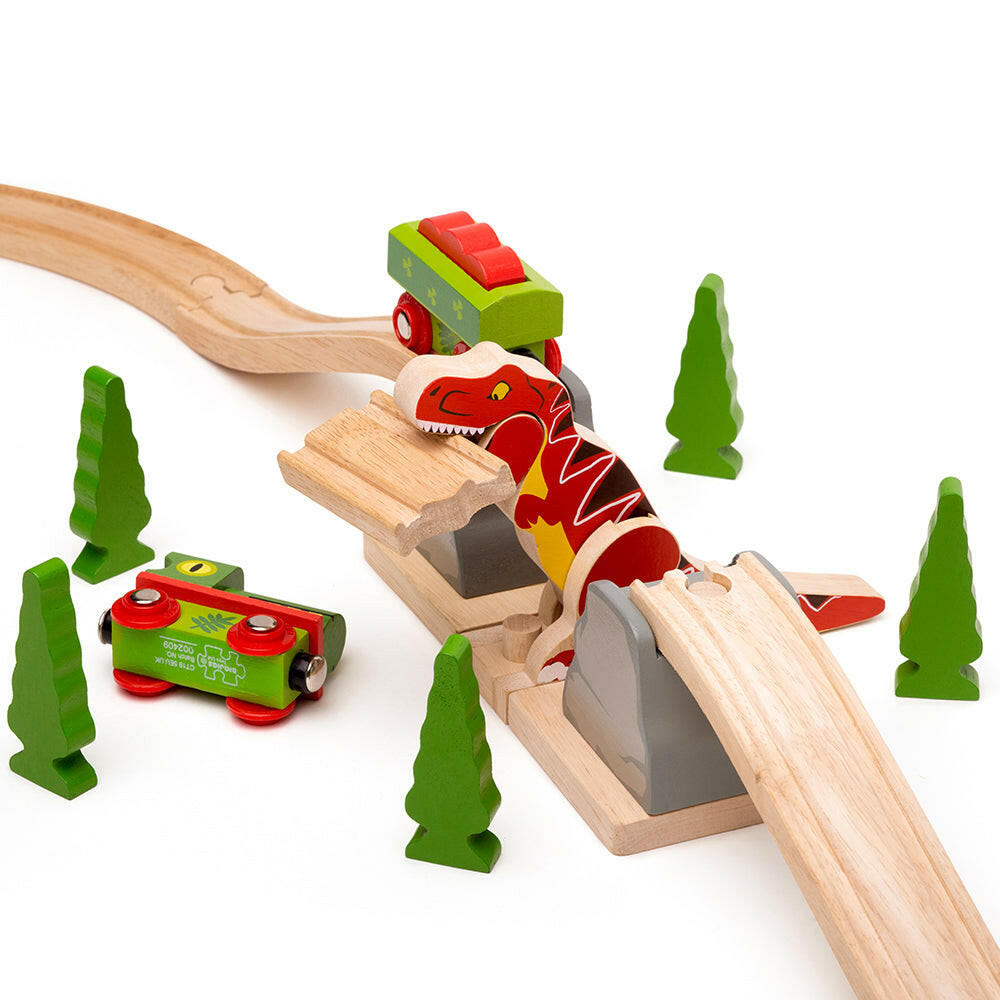 T-Rex Bursting Bridge by Bigjigs Toys US Bigjigs Toys US