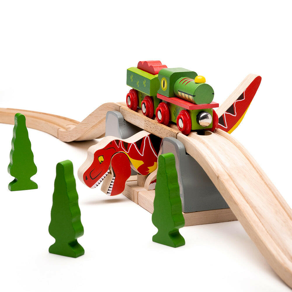T-Rex Bursting Bridge by Bigjigs Toys US Bigjigs Toys US
