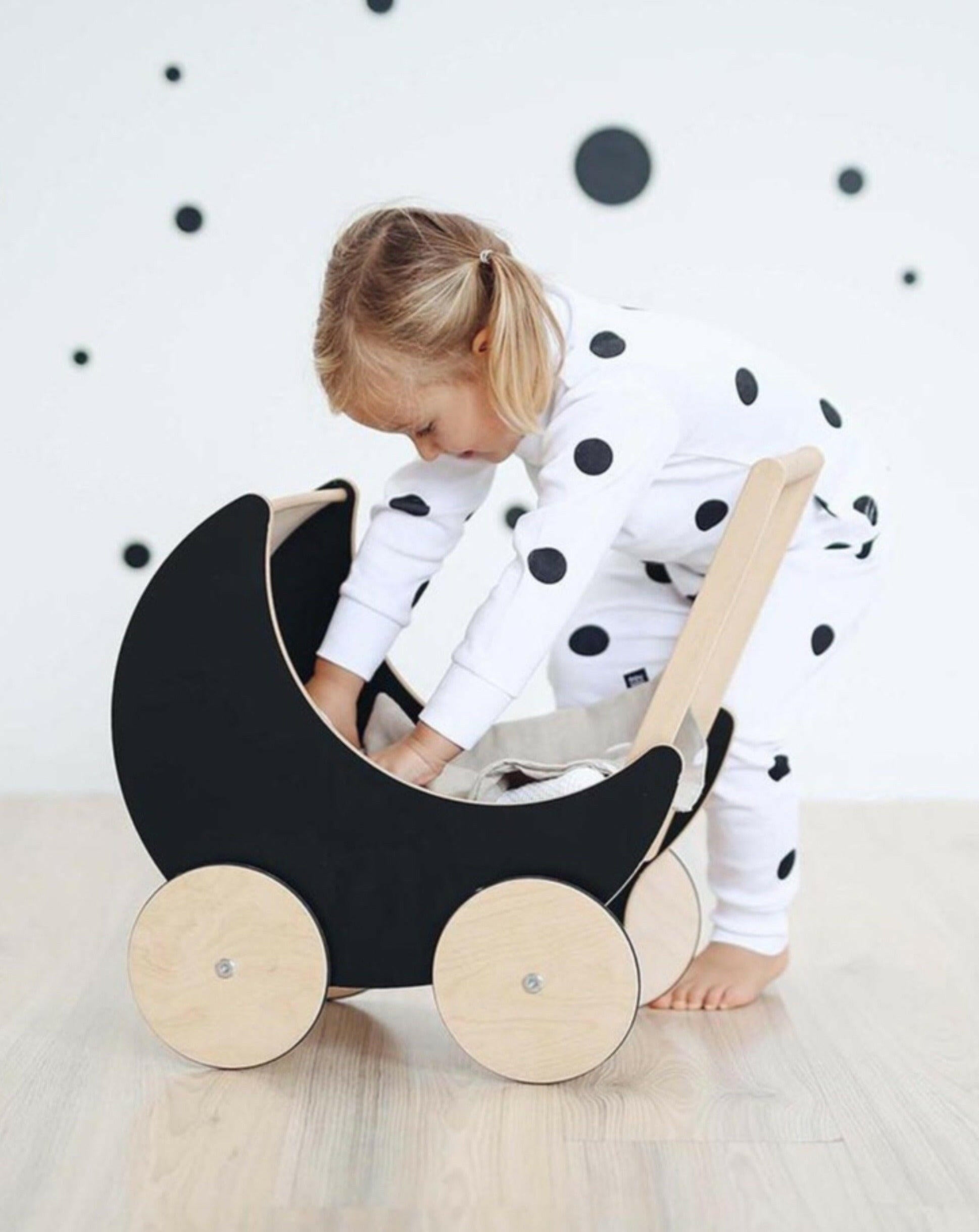 Ooh Noo Toy Pram - Blackboard Kids Toys Ooh Noo