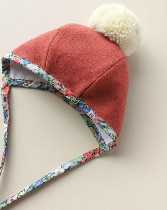 Blooming Pom Briar Baby Wool Bonnet  Briar Baby