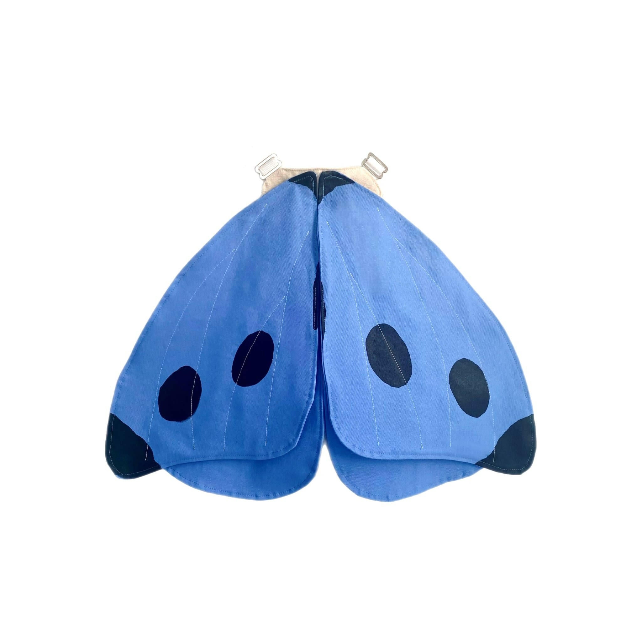 Spotted Blue Butterfly Wings Pretend Play Jack Be Nimble Kids