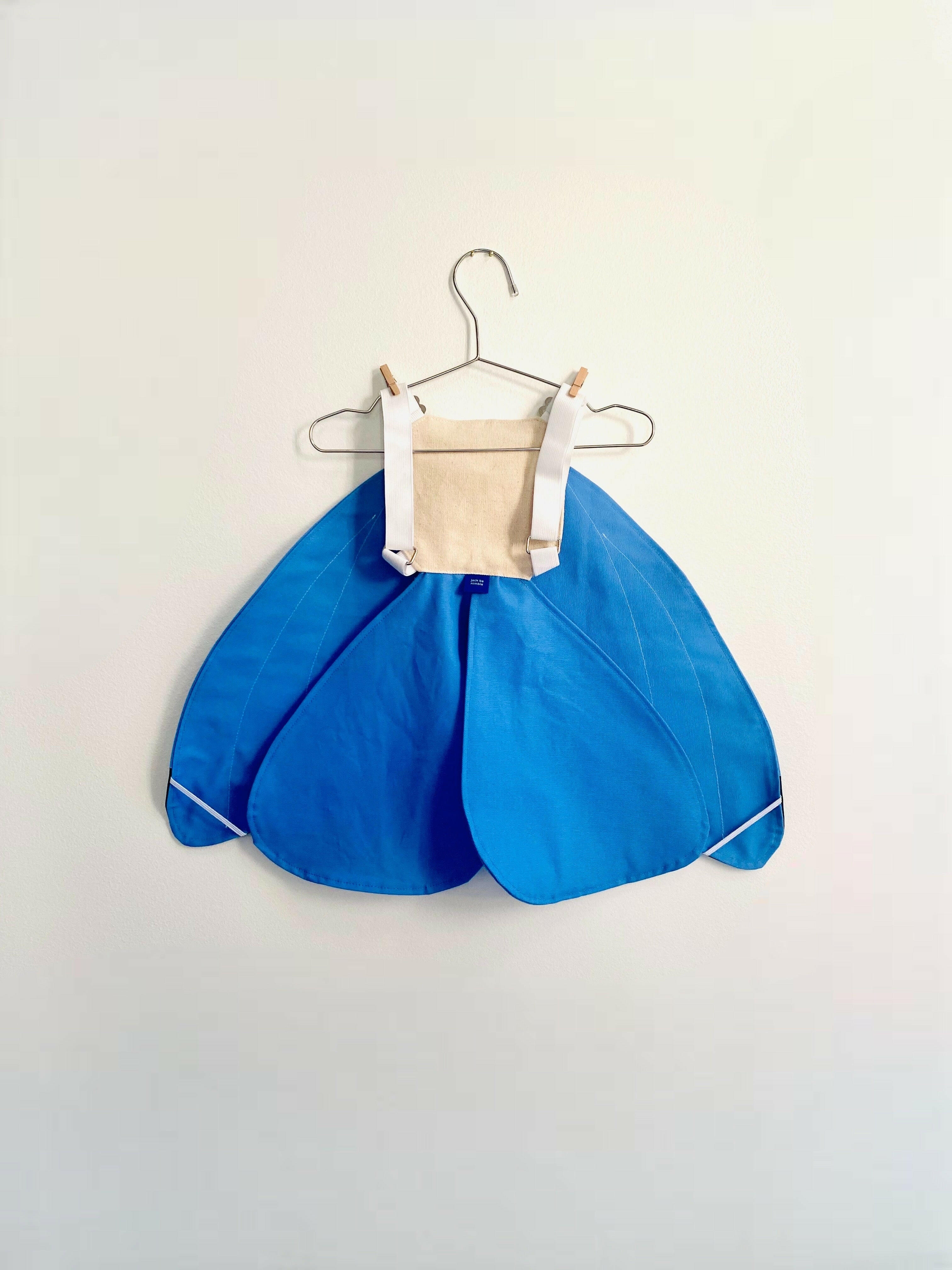 Spotted Blue Butterfly Wings Pretend Play Jack Be Nimble Kids