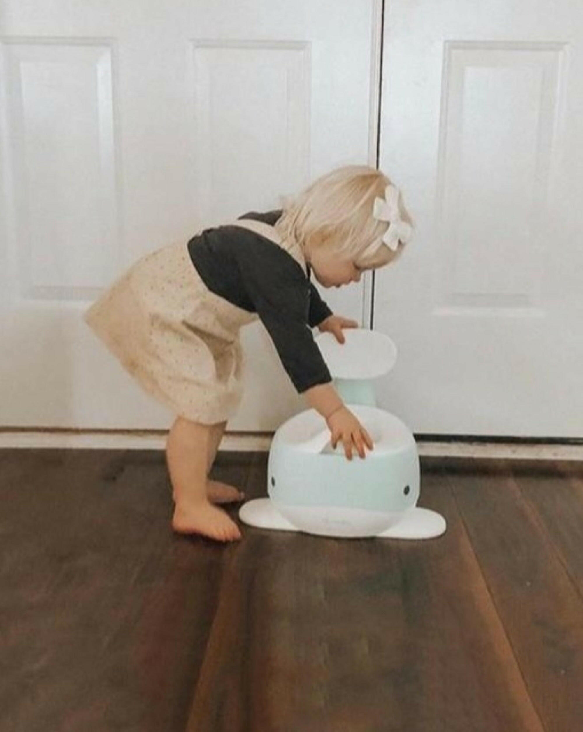 Moby Whale Potty Trainer - Blue Training Potties Be Mindful