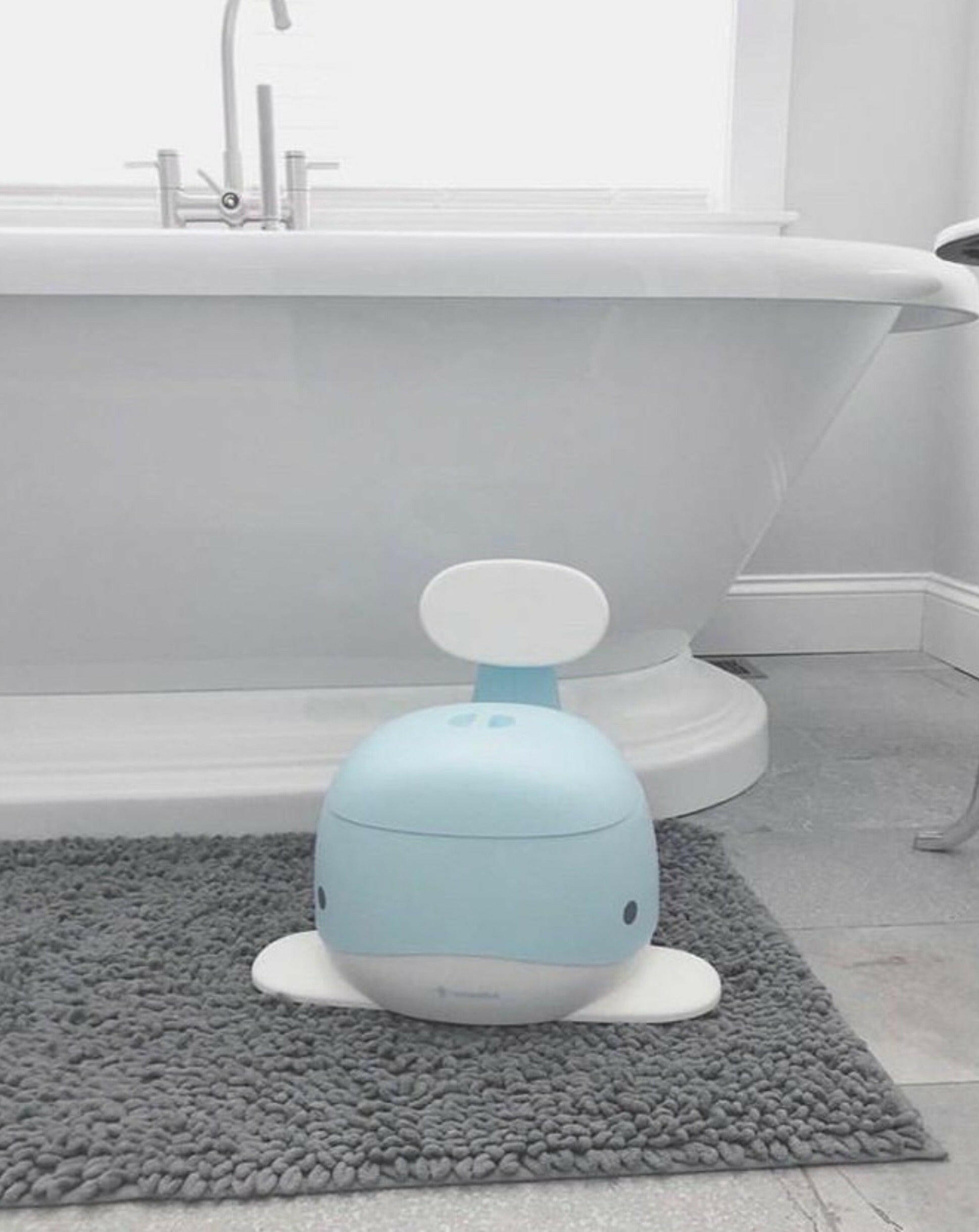 Moby Whale Potty Trainer - Blue Training Potties Be Mindful