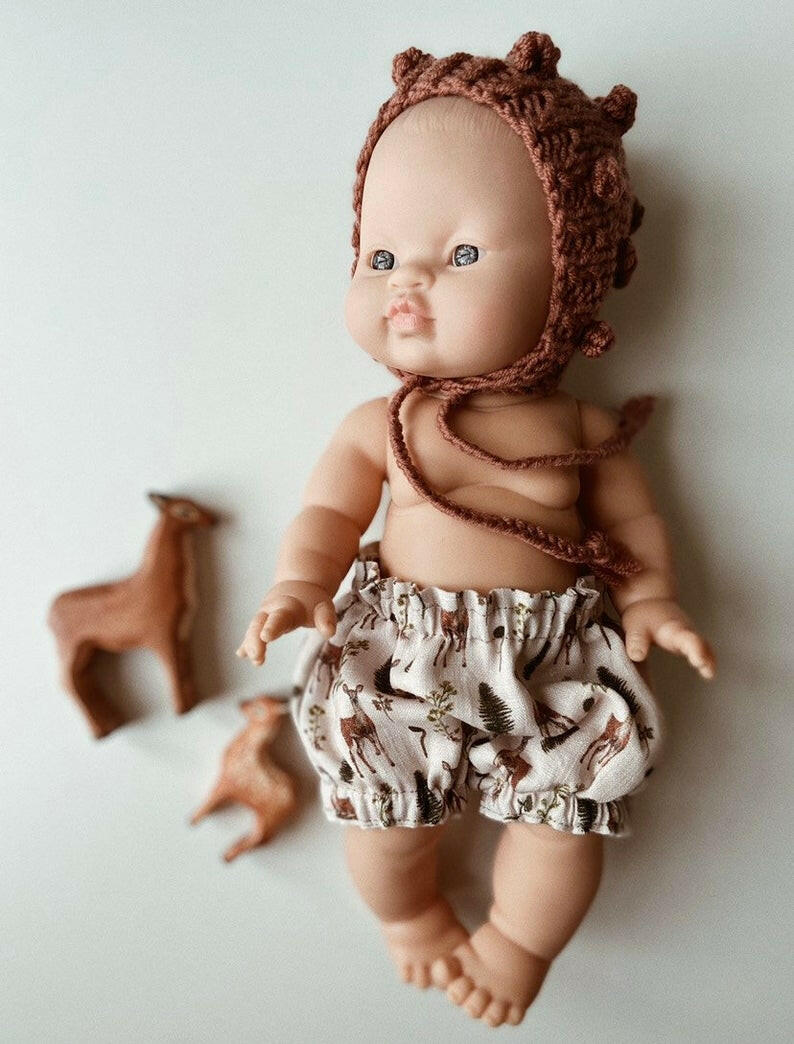 MiniKane Little Asian Baby Boy Doll - Blue Eyes Dolls Minikane