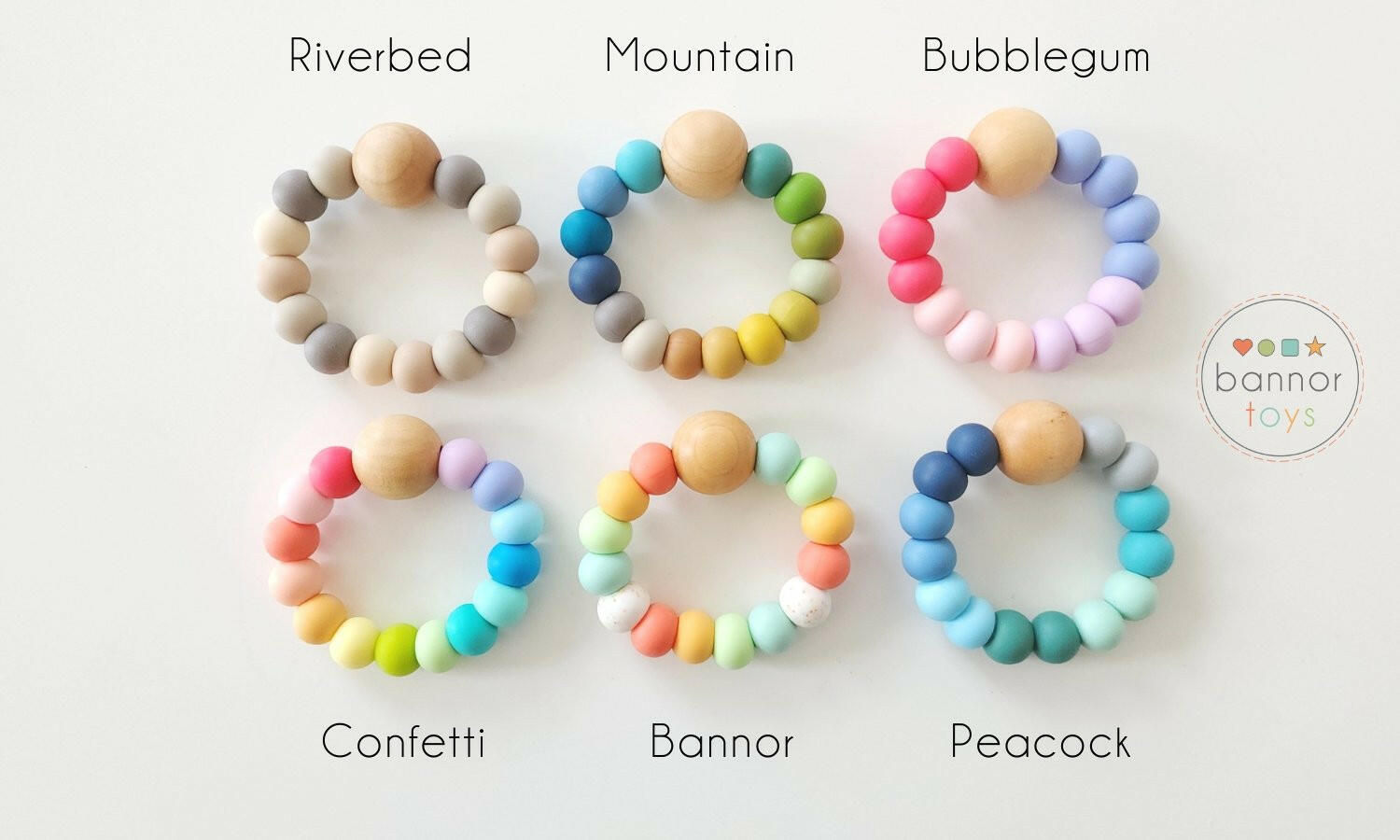 Bubble Teether Wooden Toy Bannor Toys