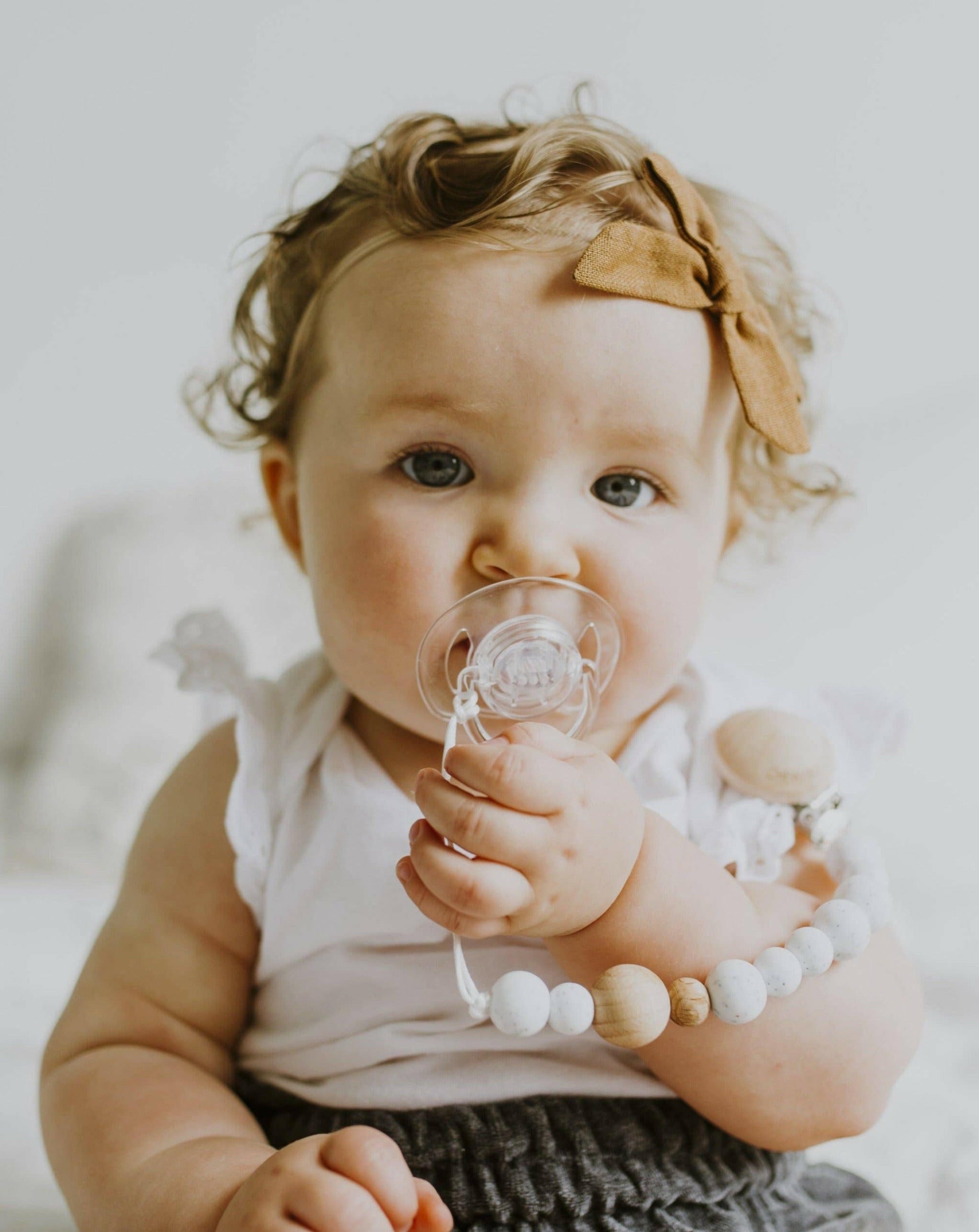 Classic Pacifier Clip Baby Essentials Chewable Charm