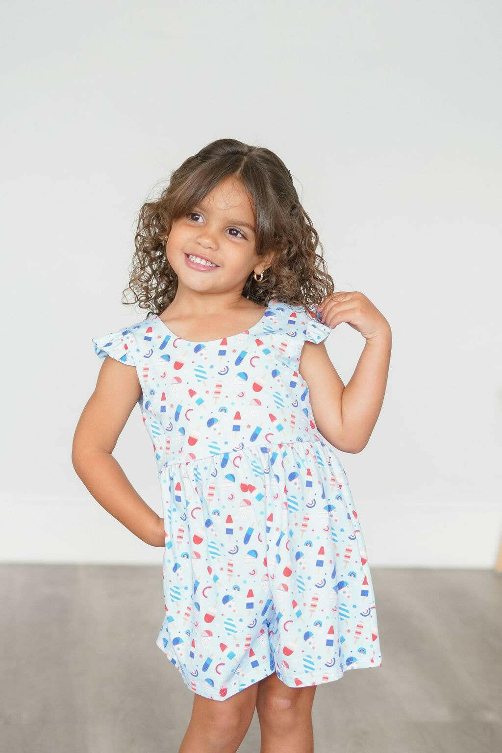 Macie Romper in Sweet Freedom Ollie Jay