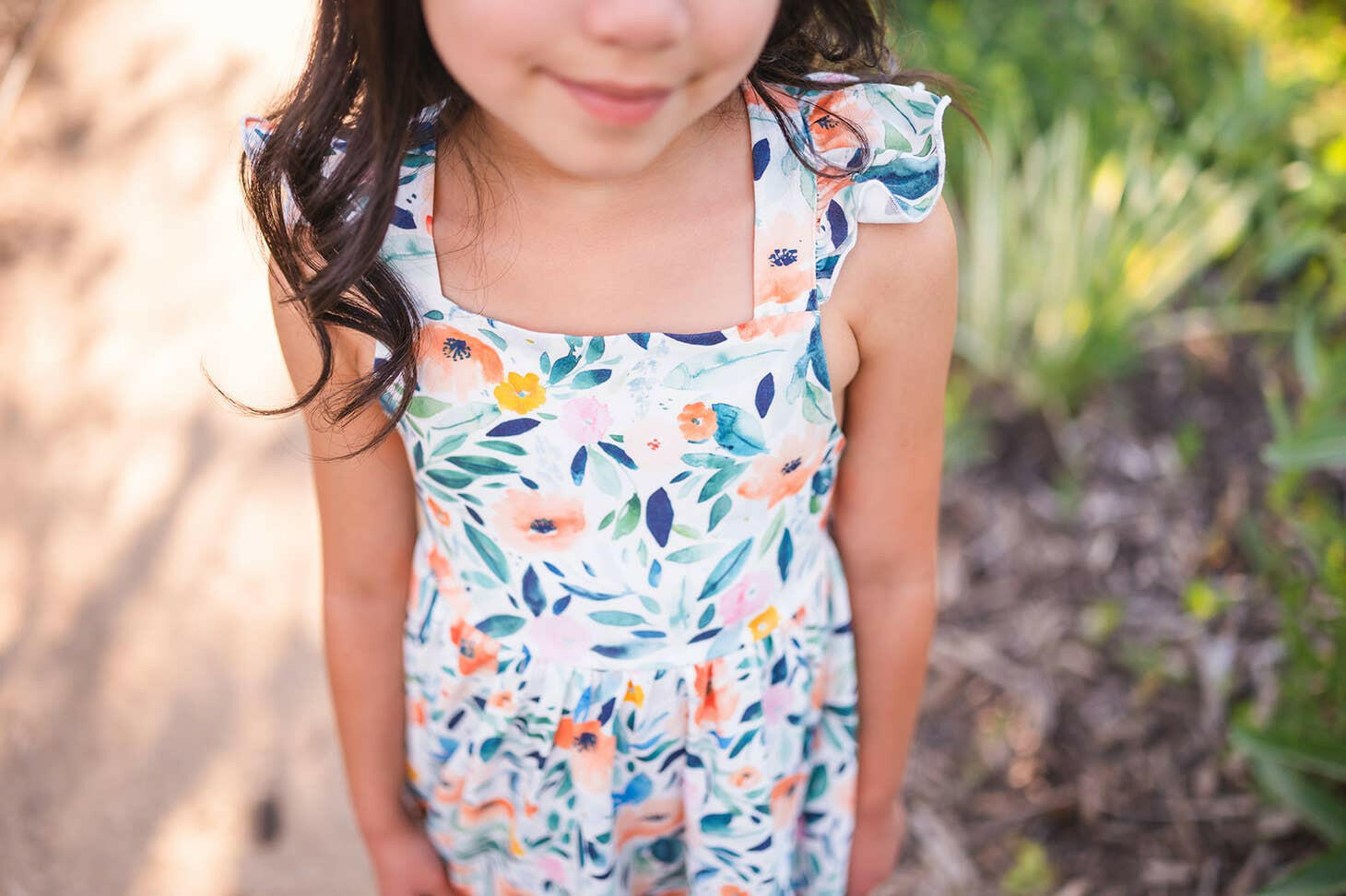 Rosita Dress in Summer Floral dress Ollie Jay