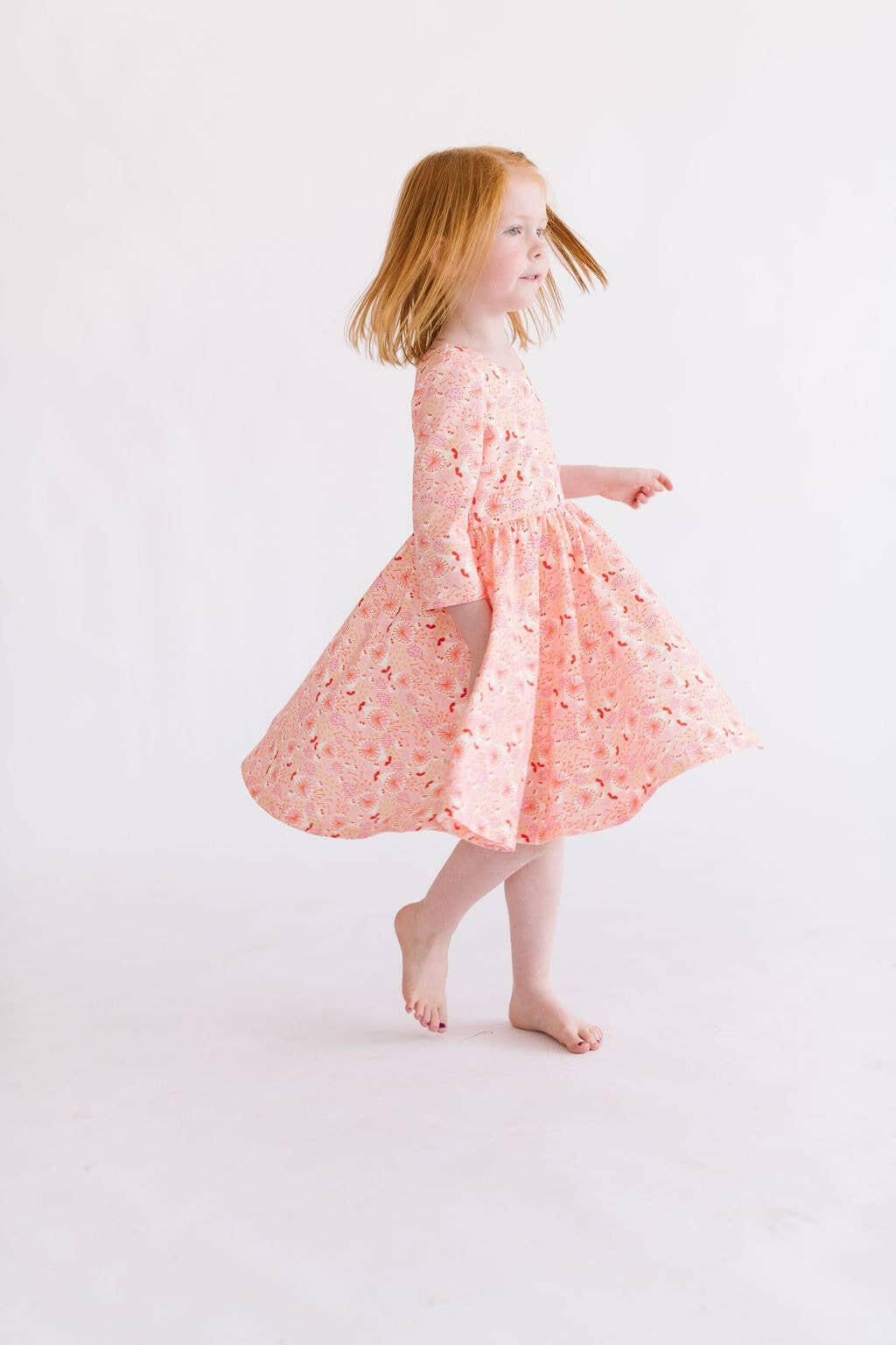 Emile Dress in Fluffy Wishes Ollie Jay