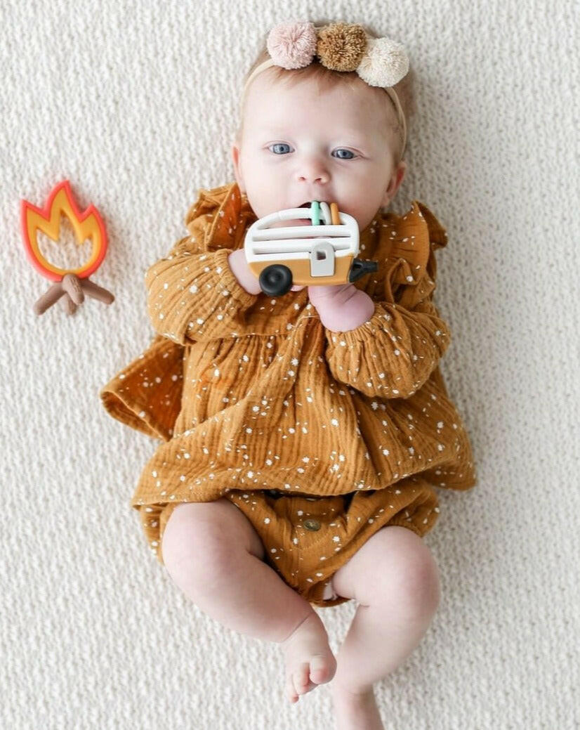 Little Camper Teether Toy Baby Essentials Lucy Darling