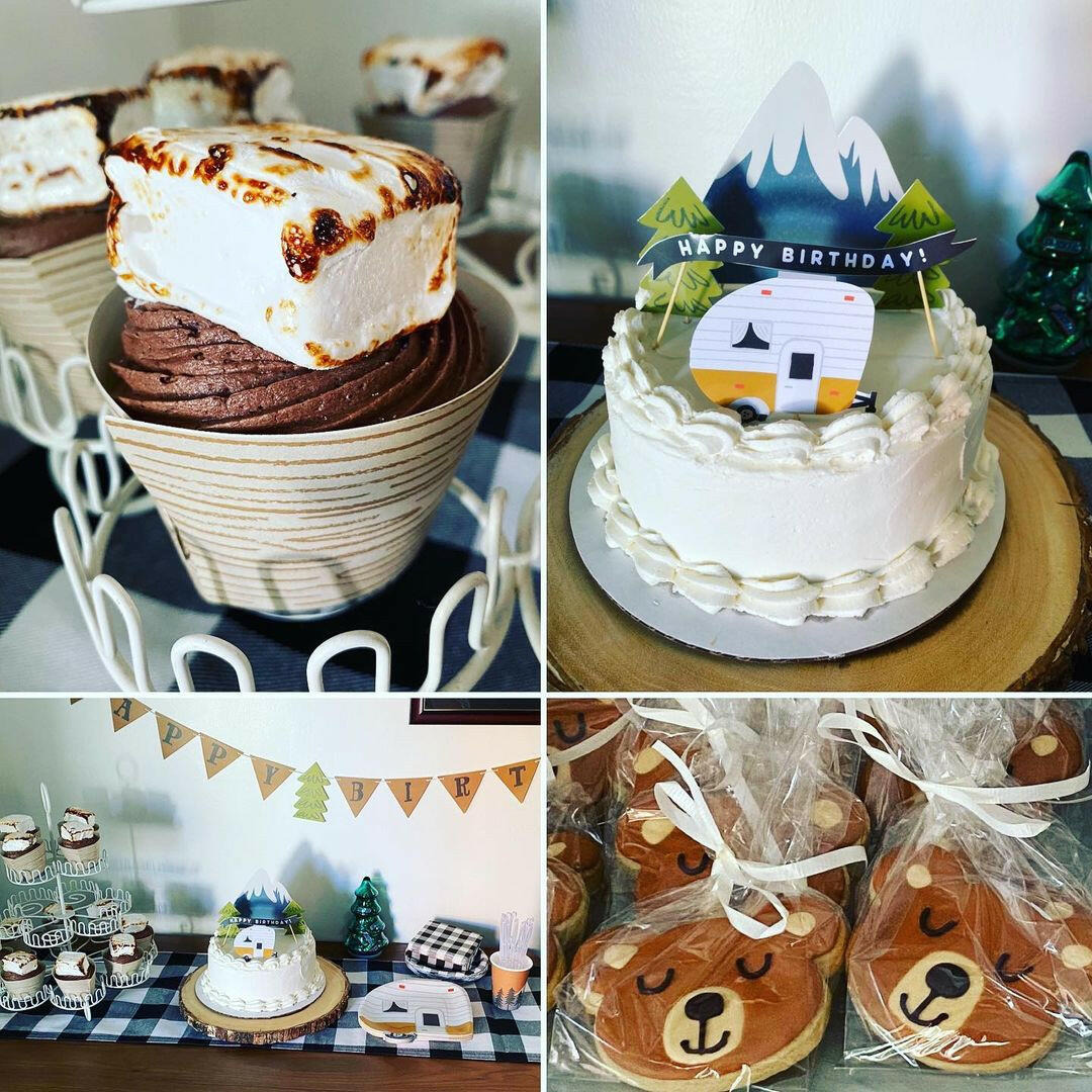 Little Camper - Party in a Box books Lucy Darling