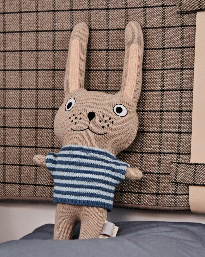 Darling Cushion - Baby Felix Rabbit Stuffies OYOY