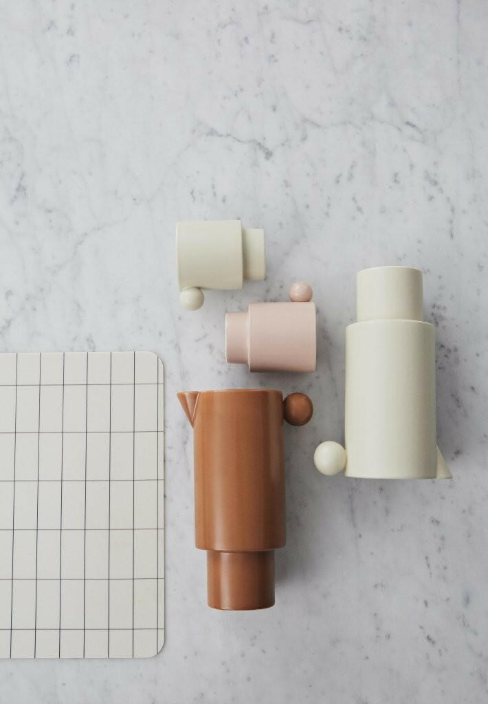 Inka Jug In White OYOY