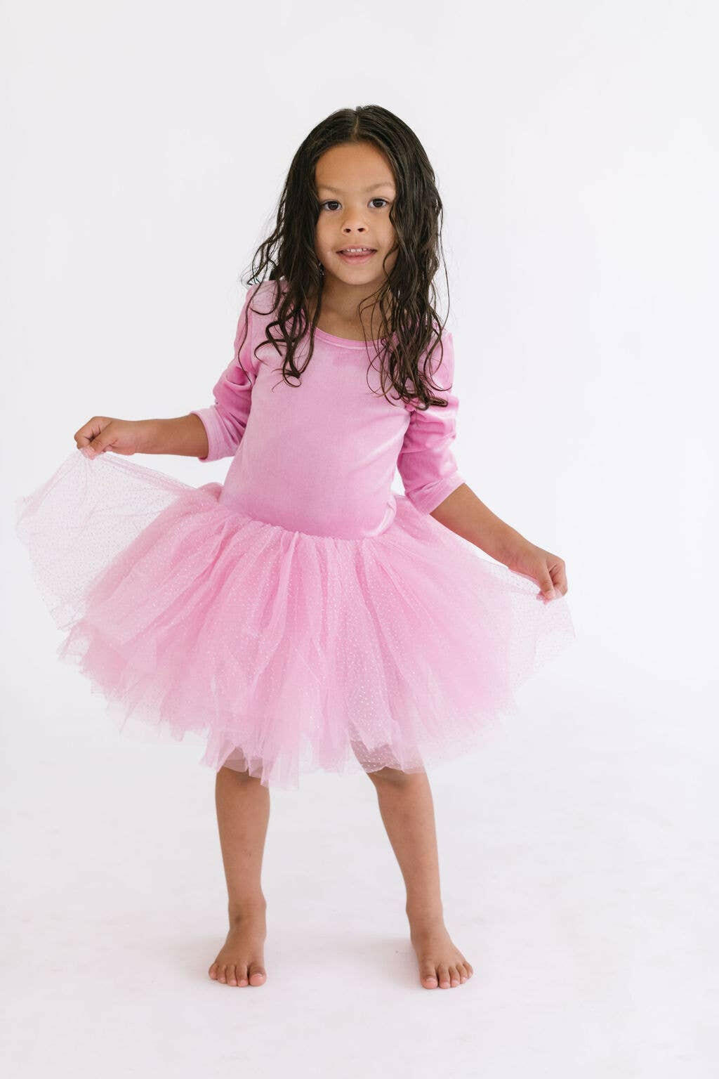 Ellie Tutu in Pink Sparkle Ollie Jay