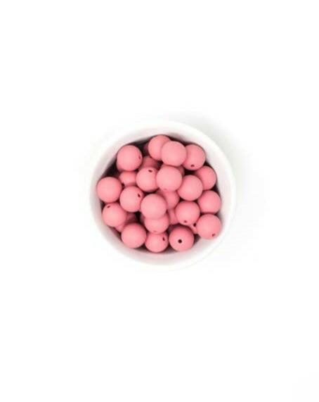 Silicone Soothers (PACIFIERS) Baby Essentials Three Hearts DUSTY ROSE