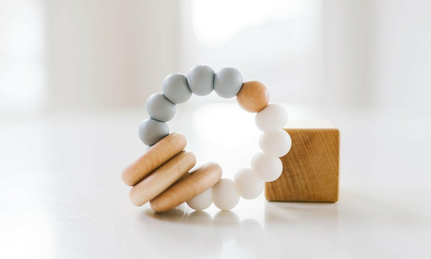 Classic Teether Pacifiers & Teethers Bannor Toys Stone