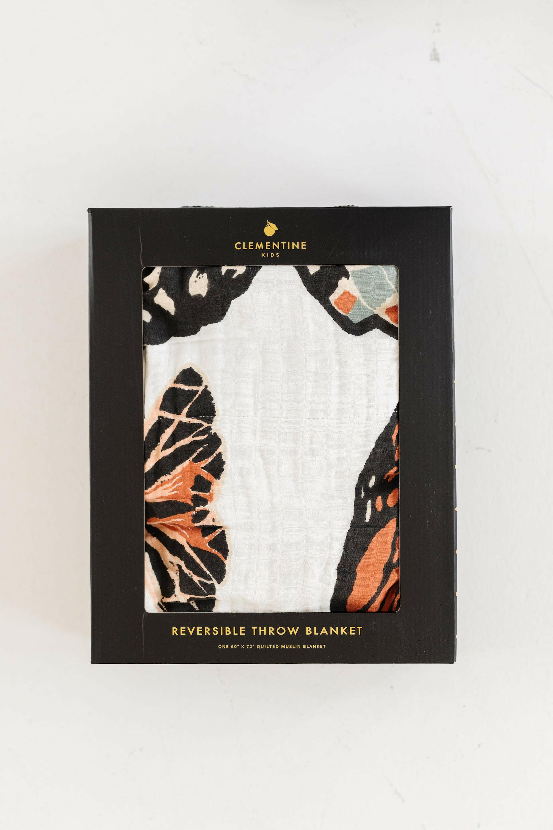 Large Butterfly Collector Throw Blanket Quilts Clementine Kids