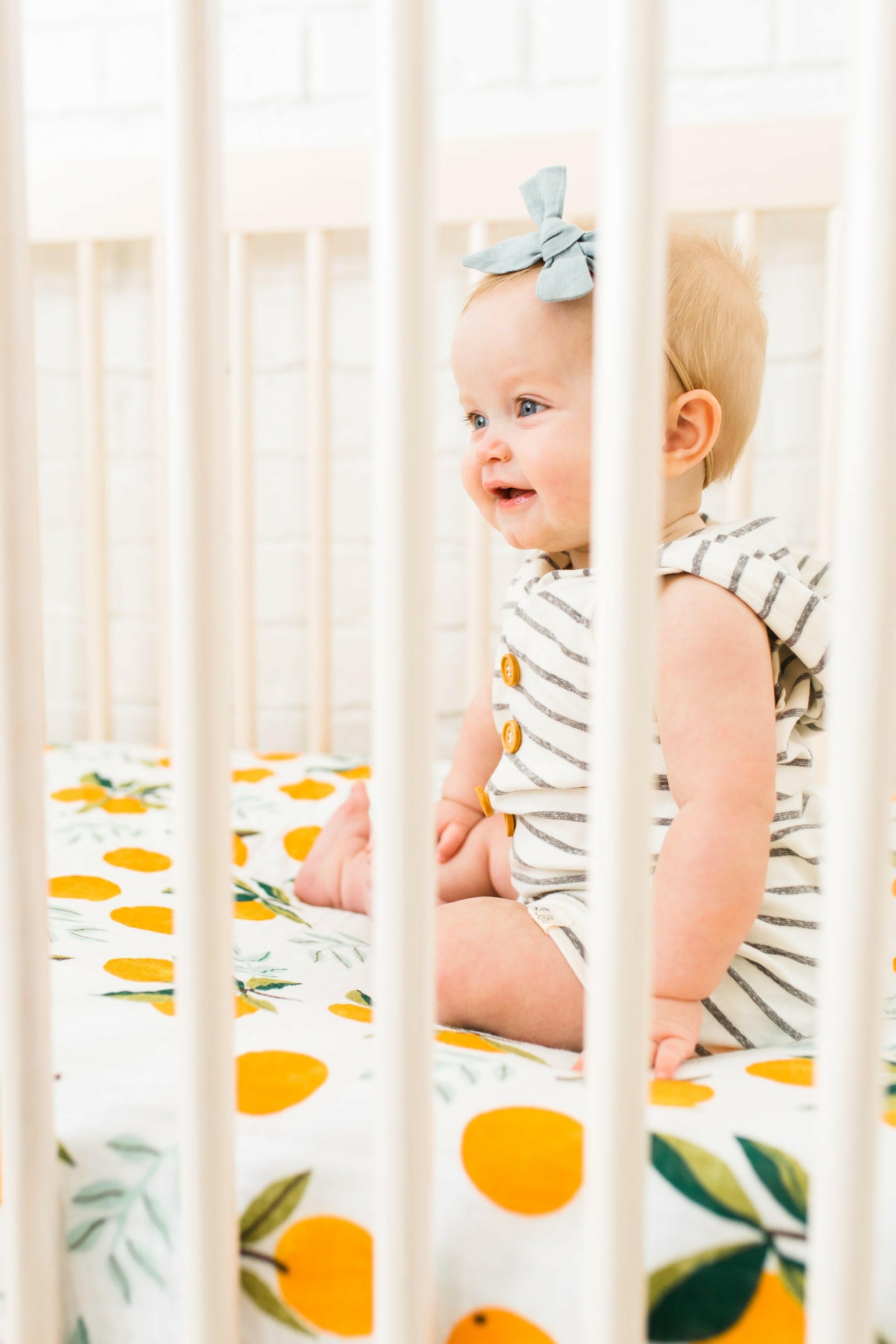 Clementine Crib Sheet Crib Sheets Clementine Kids