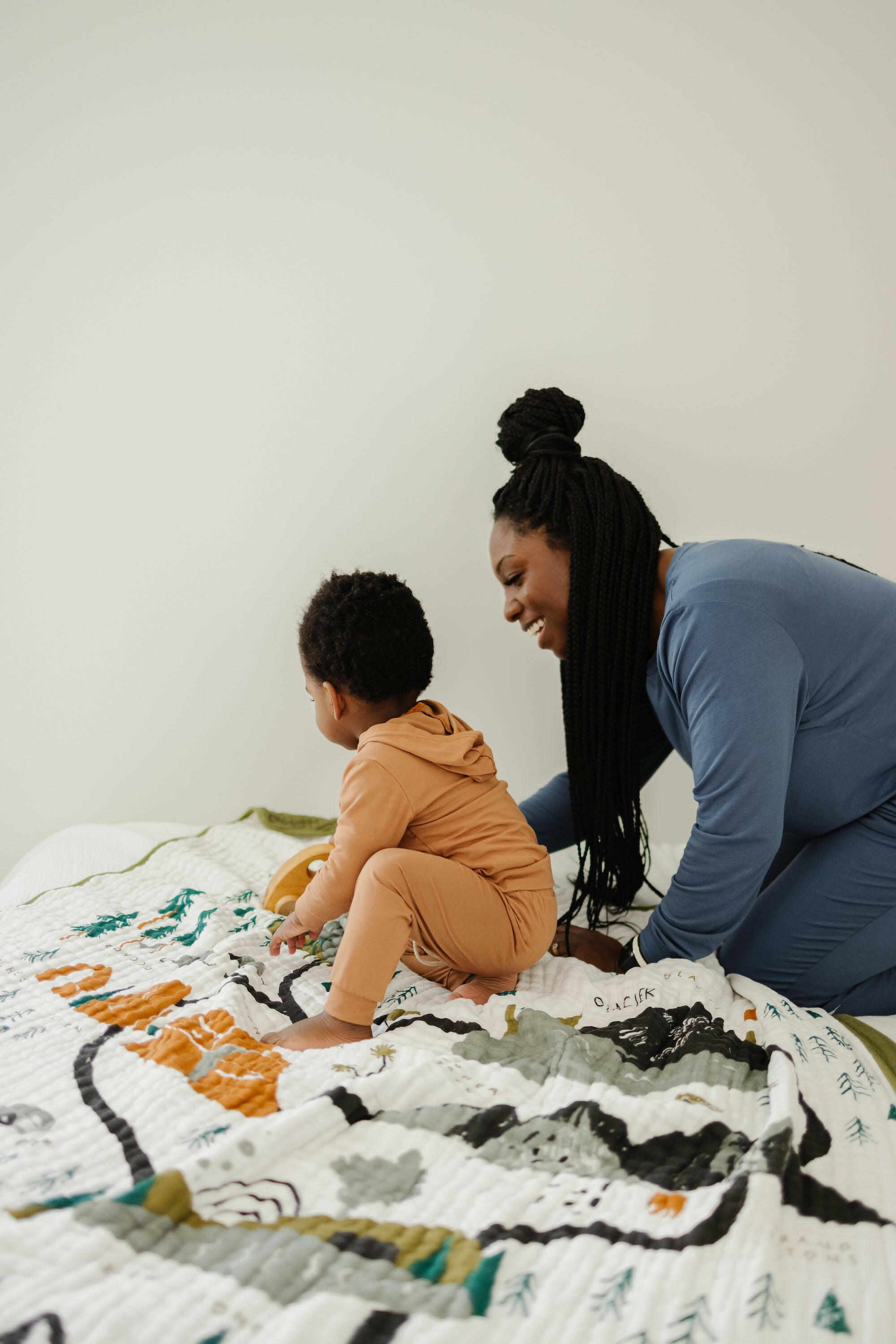 Large National Parks Throw Blanket Quilts Clementine Kids