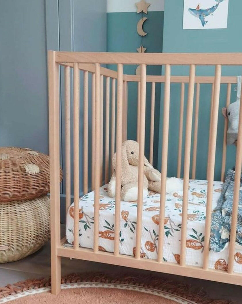 Slow Living Crib Sheet Baby Essentials Clementine Kids