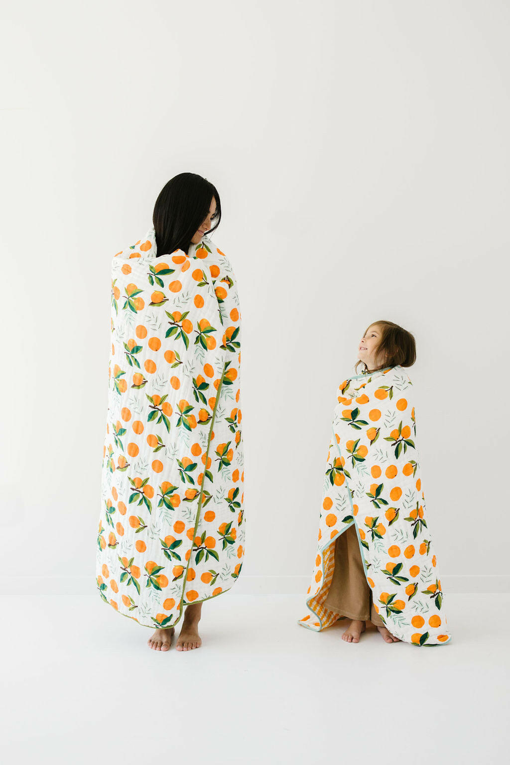 Large Clementine Throw Blanket Quilts Clementine Kids