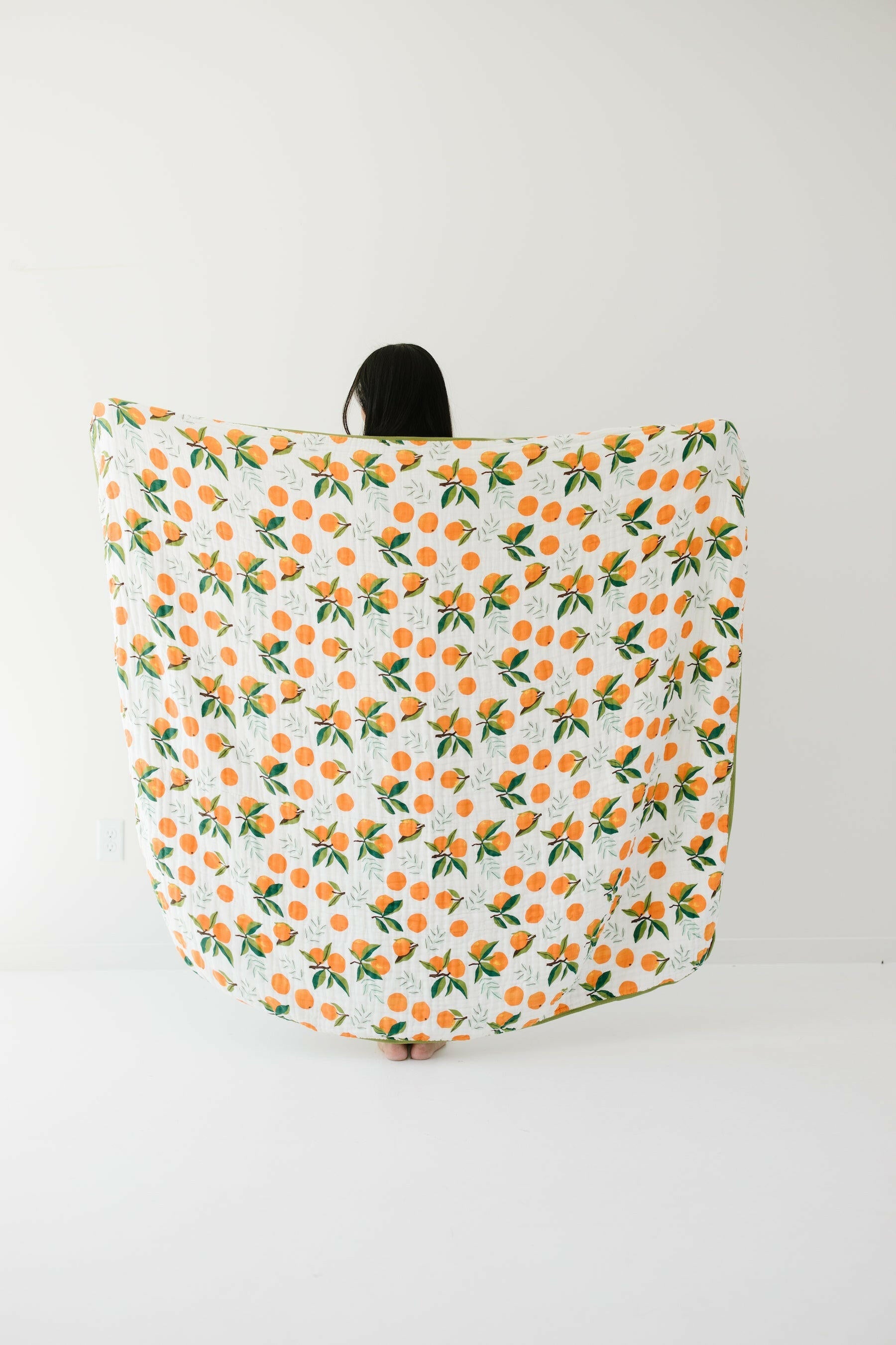 Large Clementine Throw Blanket Quilts Clementine Kids