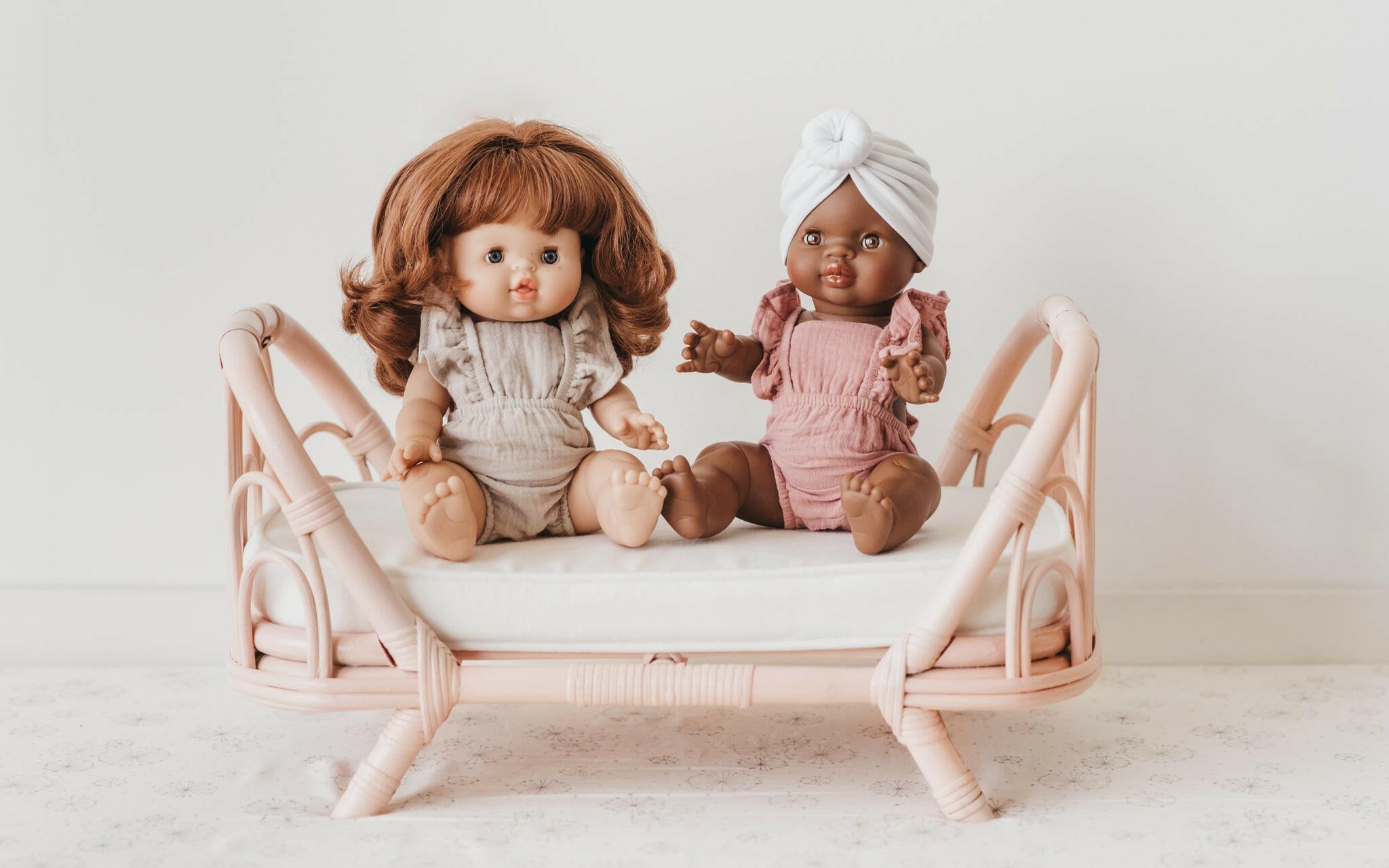 Quinn Doll Daybed - Natural Doll Furniture Ellie & Becks Co.