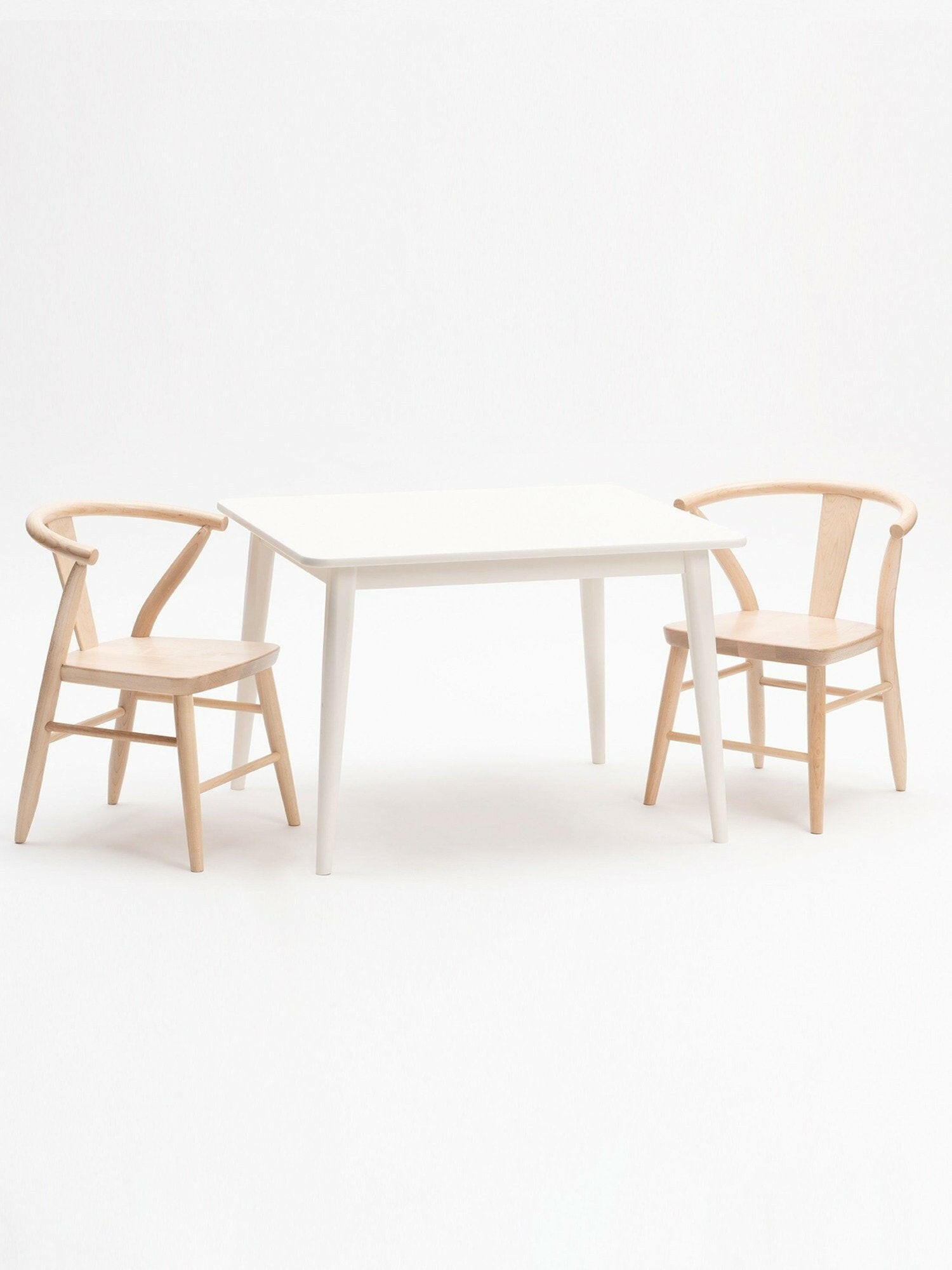 Crescent Table - White Kids Toys Milton & Goose