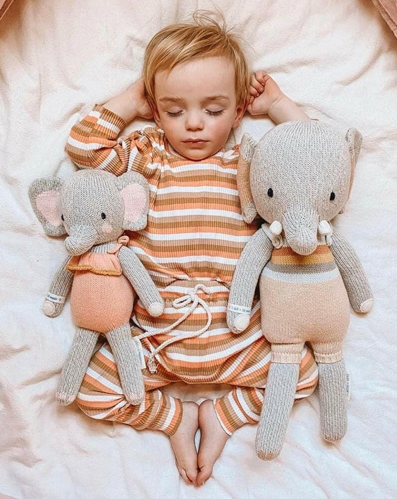 Evan the Elephant Stuffies Cuddle + Kind