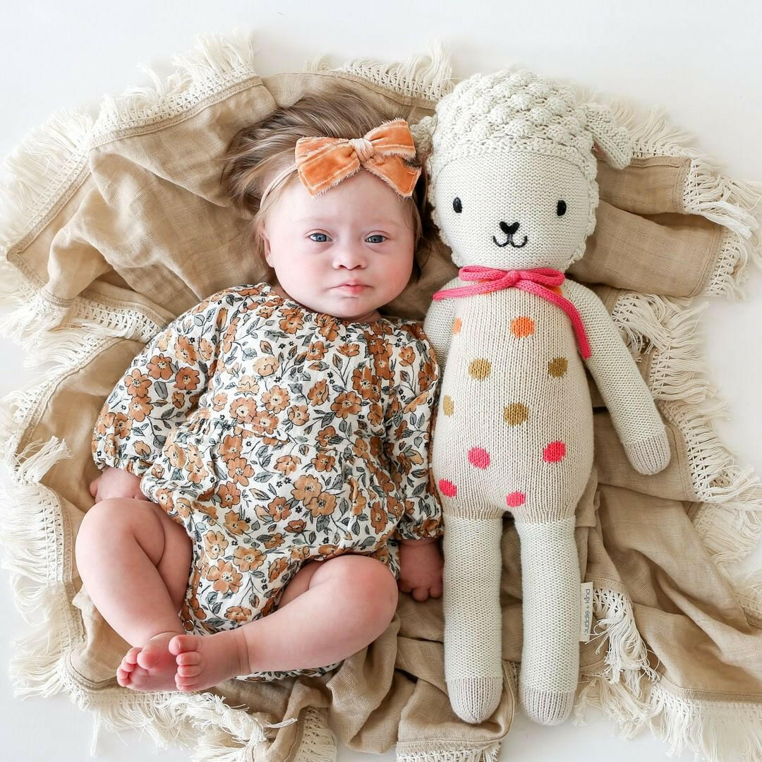 Lucy the Lamb - Original Stuffies Cuddle + Kind Regular 20"