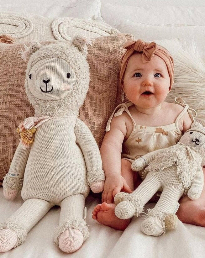 Lola the Llama Stuffies Cuddle + Kind Regular 20"