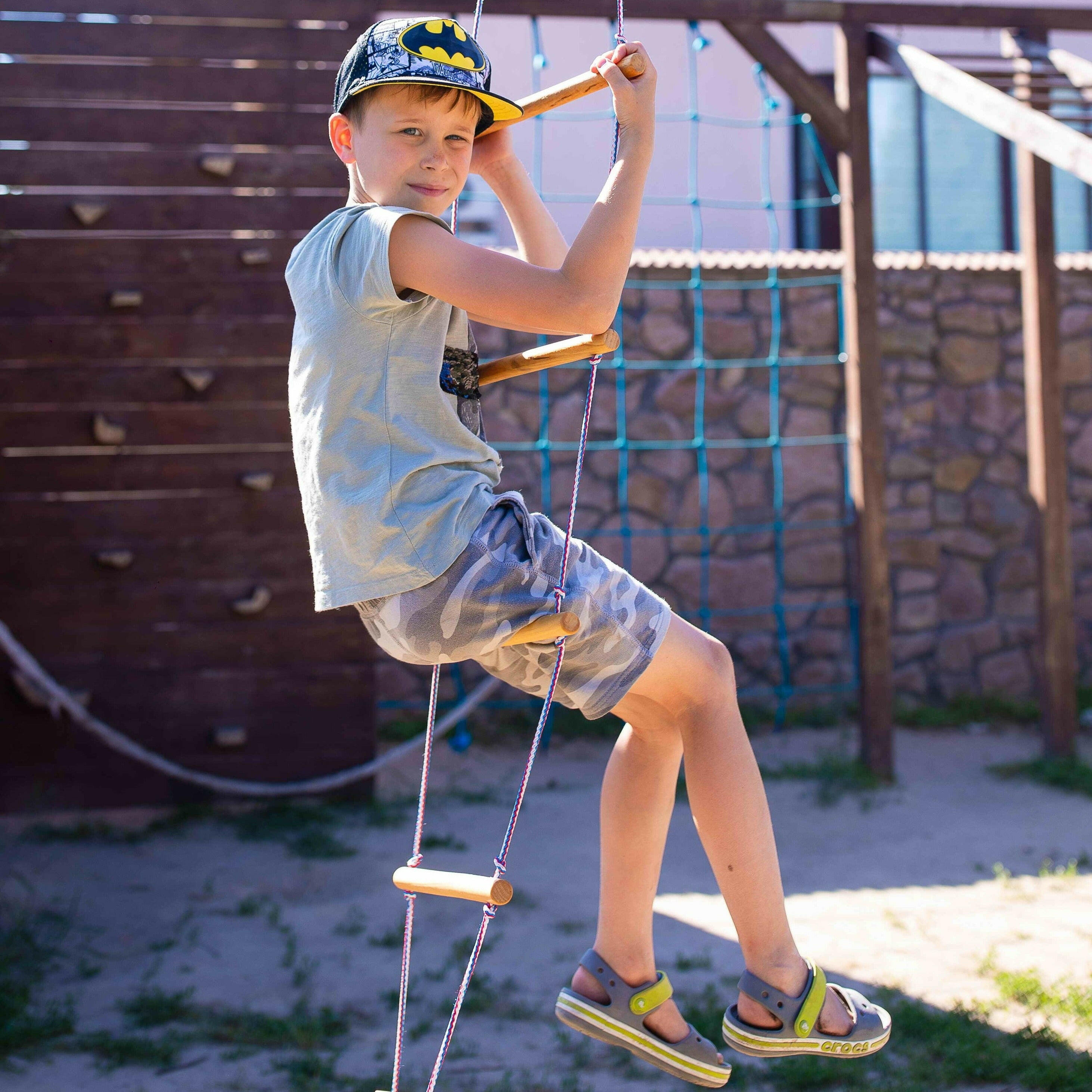 2in1 Swings Set: Disk rope swing + Rope ladder 2in1 Swing Set Goodevas
