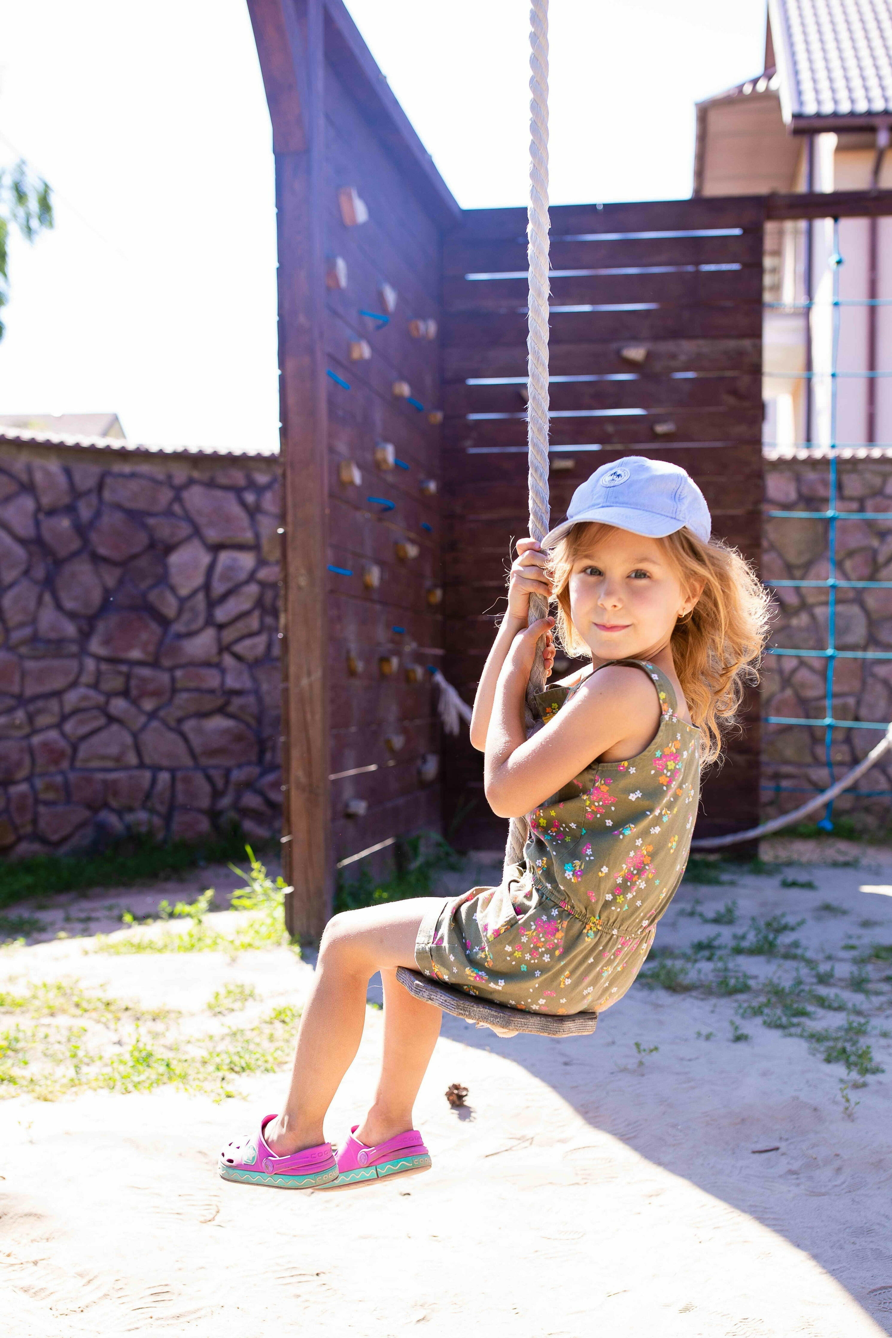 3in1 Swings Set: Rope swing + Trapeze bar with rings + Triangle rope ladder 3in1 Swing Set Goodevas