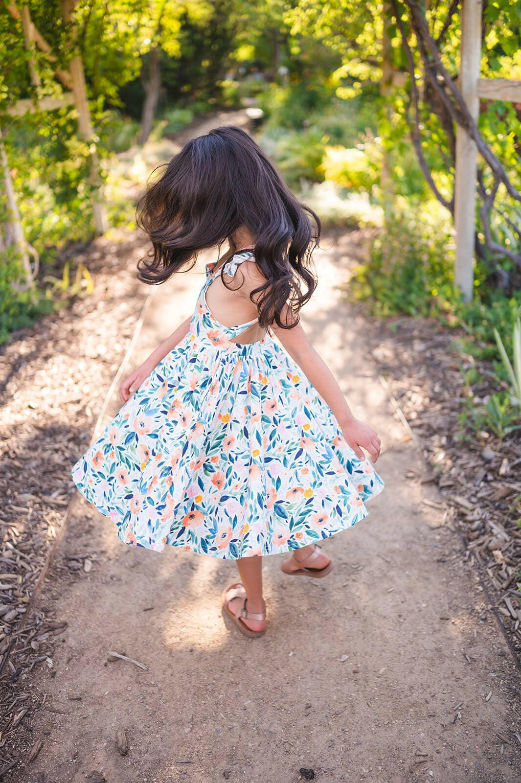Rosita Dress in Summer Floral dress Ollie Jay