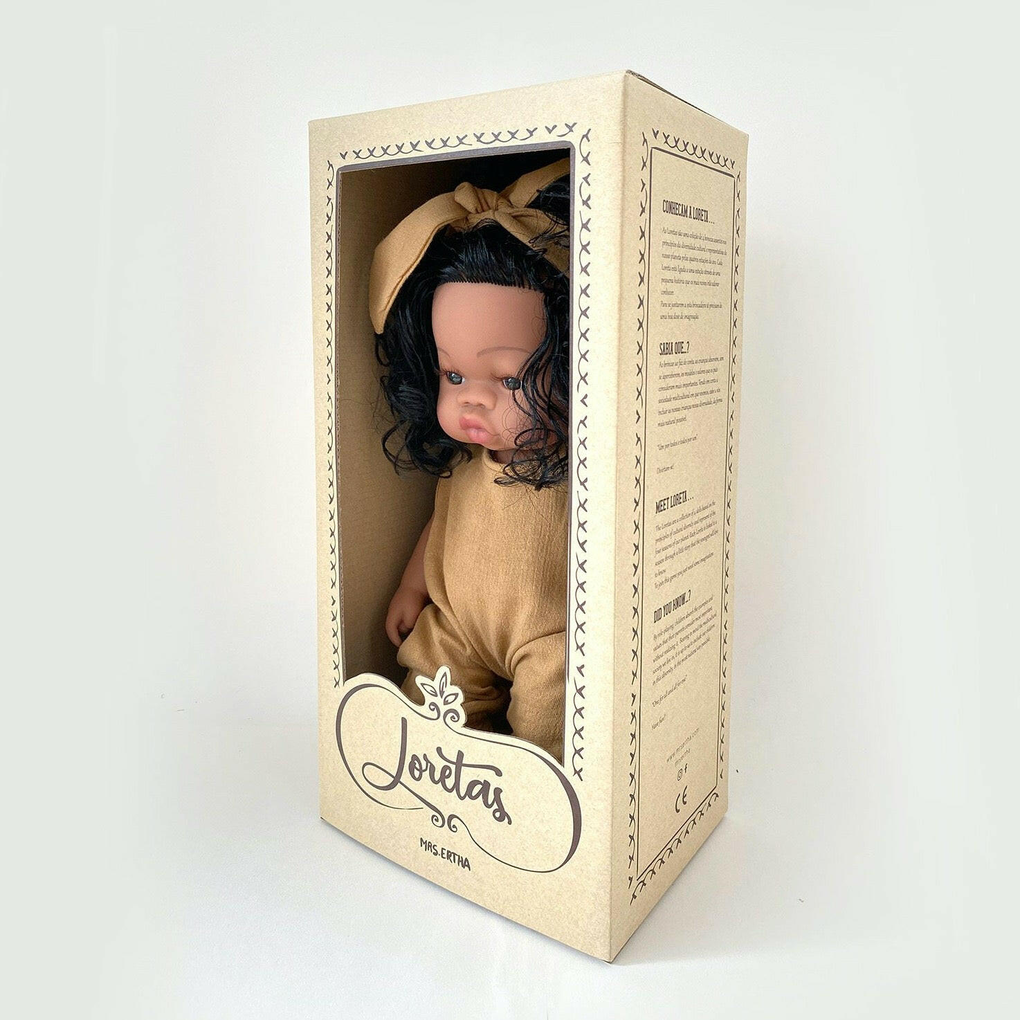 Black Baby Doll Fallen Loreta Dolls Mrs.Ertha