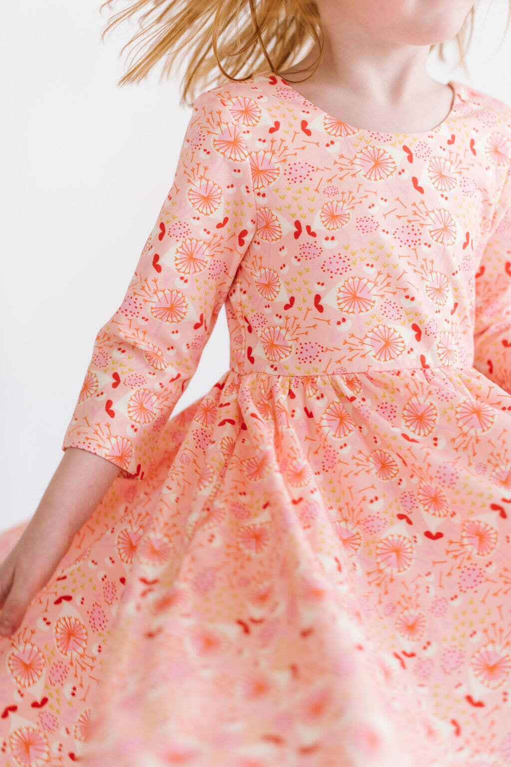 Emile Dress in Fluffy Wishes Ollie Jay