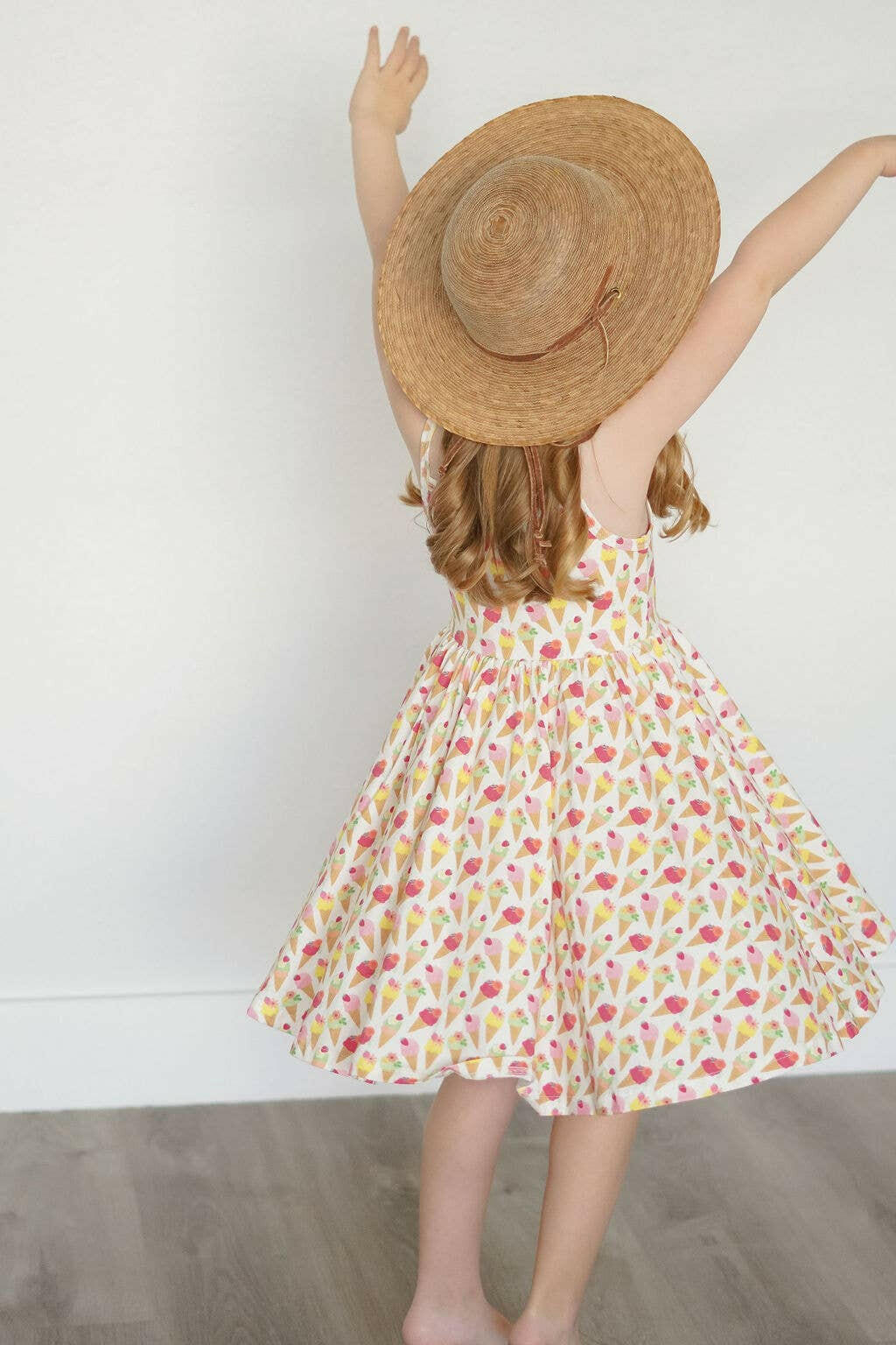 Camila Dress in Ice Cream Scoop Ollie Jay