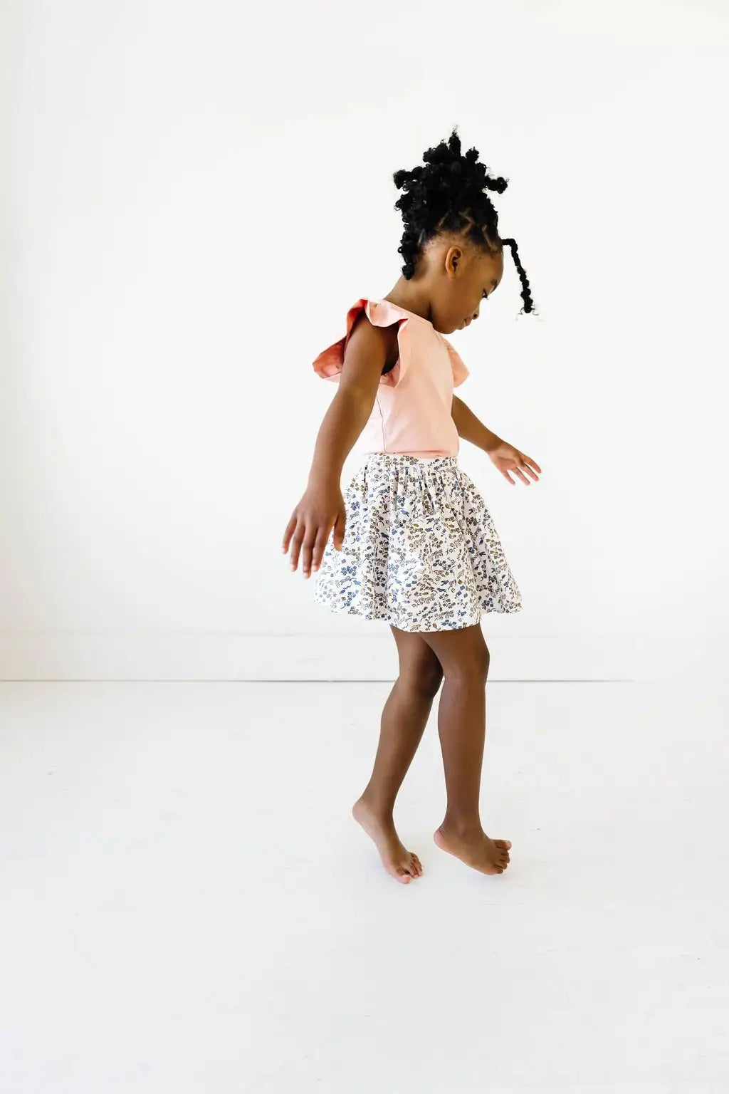 Pocket Skirt in Bird Song Dresses Ollie Jay