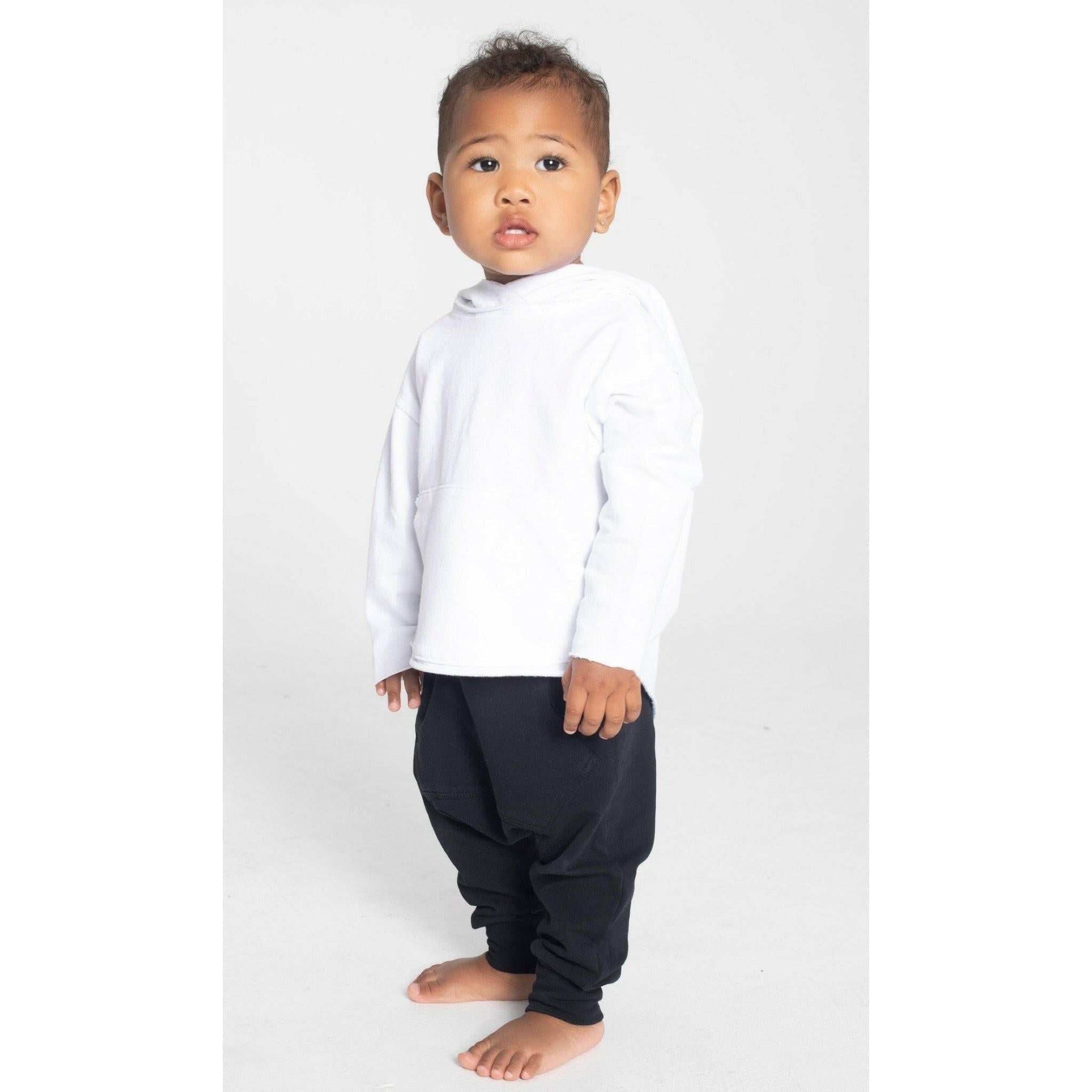 Organic Baby Benji Hoodie White Sweatshirts Be Mi Los Angeles