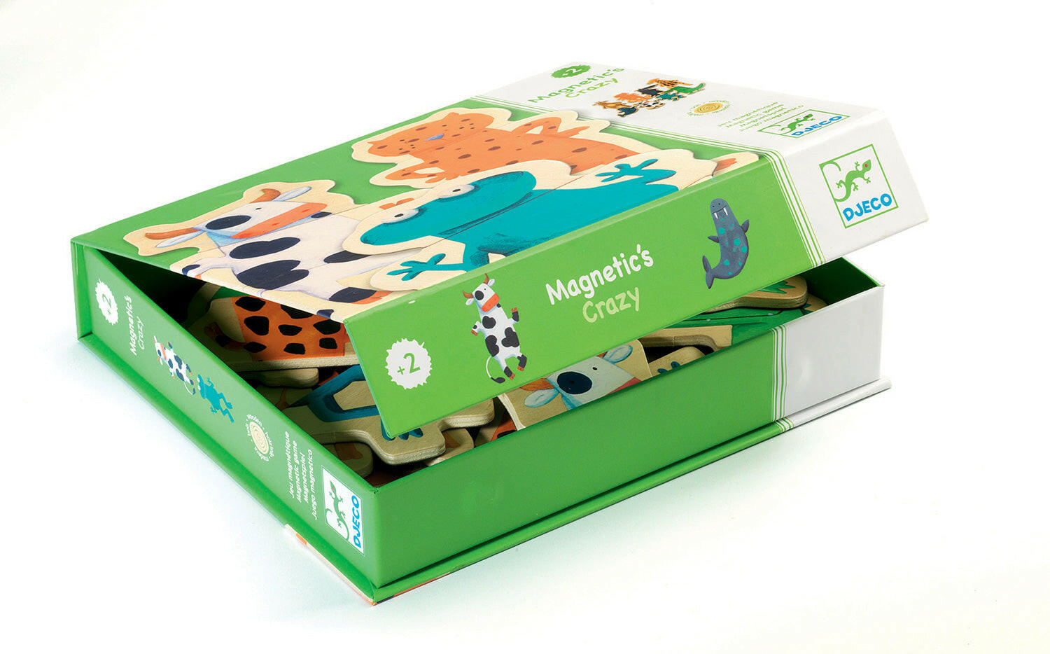 Wooden Magnetics Crazy Wooden Puzzle Djeco