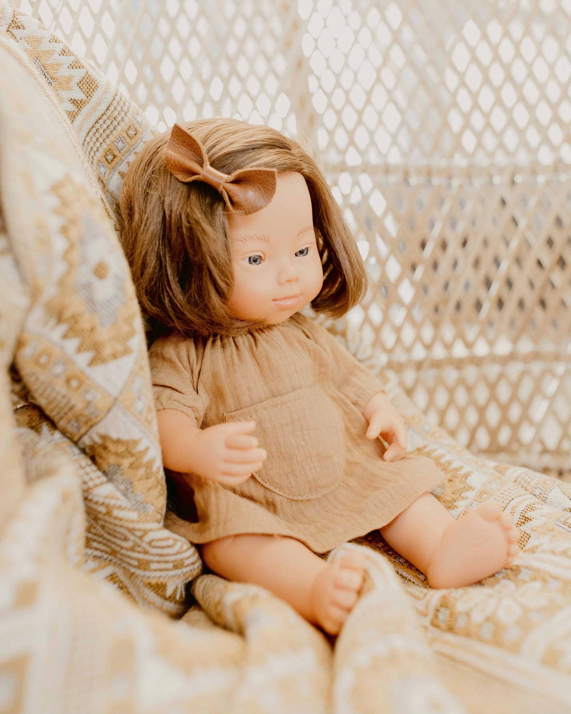 Baby Doll Girl with Down Syndrome - Brunette – Little Wonder & Co