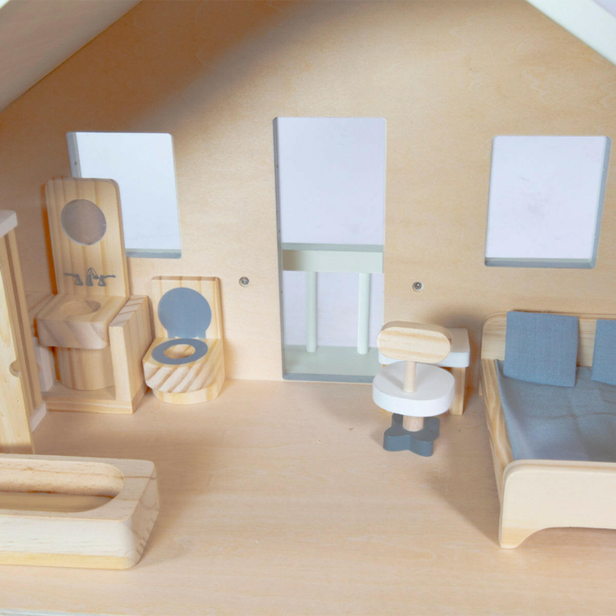 Wooden Dollhouse Grove