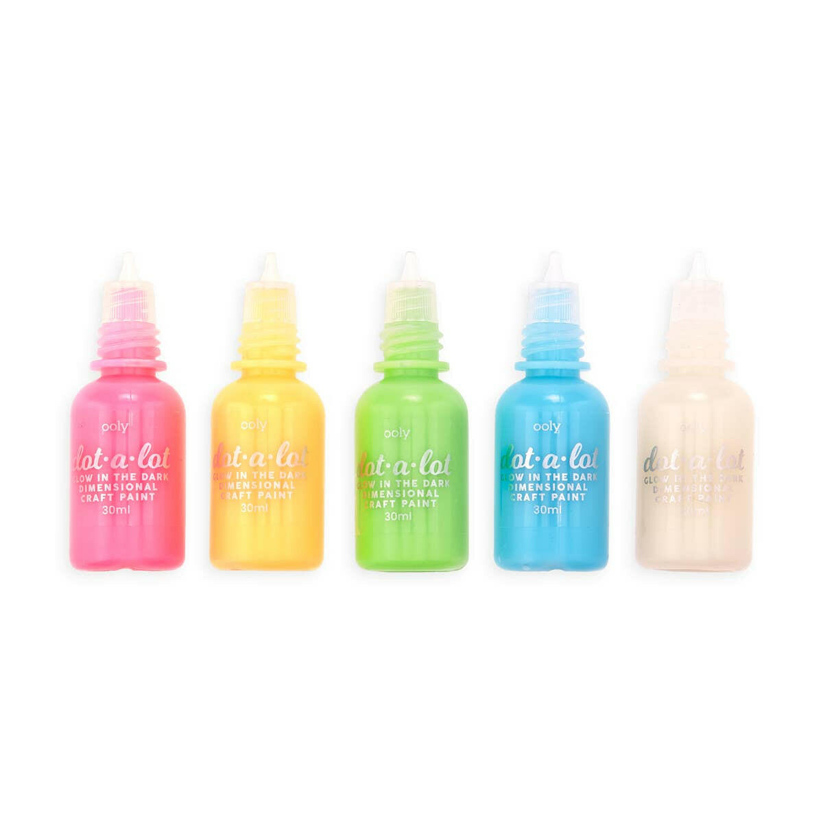 Dot A Lot Dimensional Craft Paint - Glow in the Dark Art Supplies OOLY - Art & School Supplies