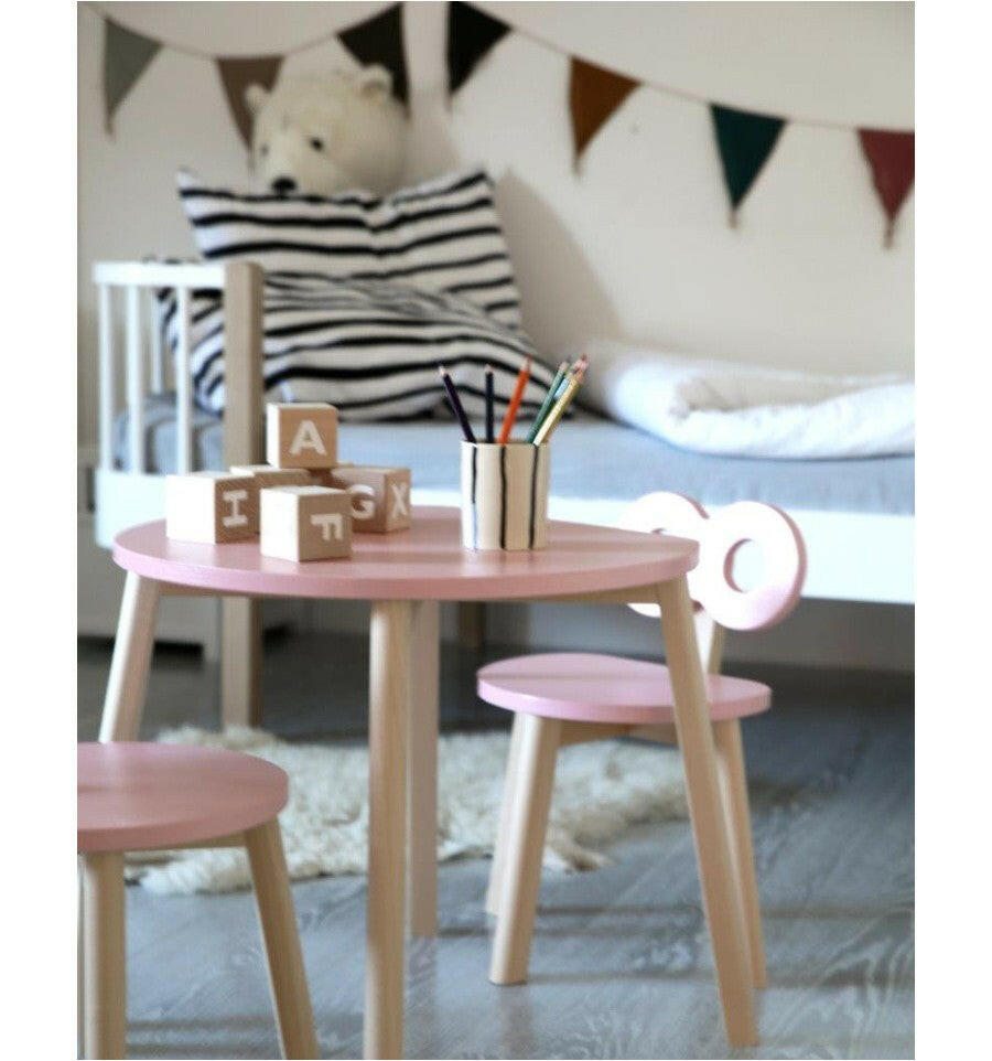 Double-O Children's Chair Pink Children's Furniture Ooh Noo