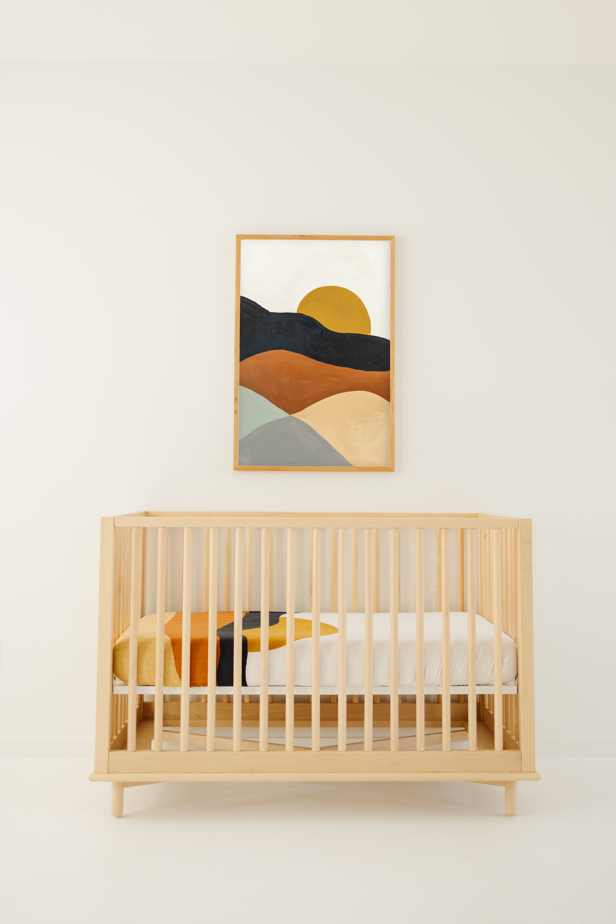 Sunset Crib Sheet Crib Sheets Clementine Kids