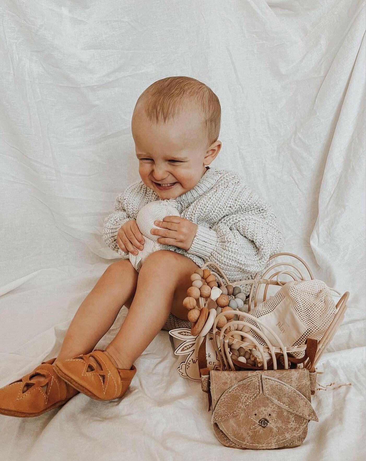 Dulce de Leche SUNRISE Shoes Baby and Toddler Baby Shoes Starry Knight Design