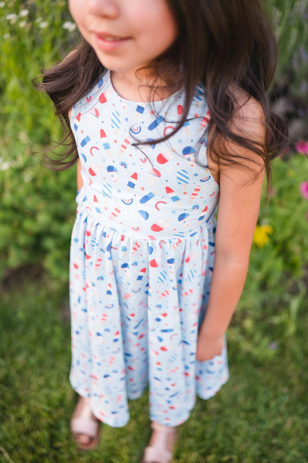 Sofia Dress in Sweet Freedom dress Ollie Jay